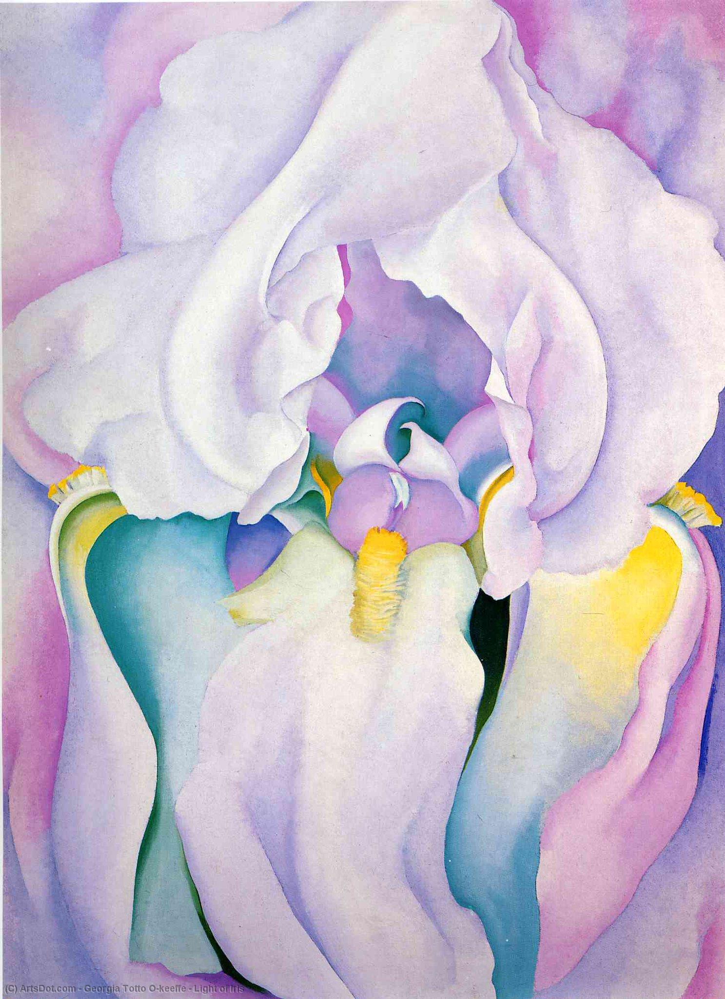 Georgia O'Keeffe - Édes Iris fényét