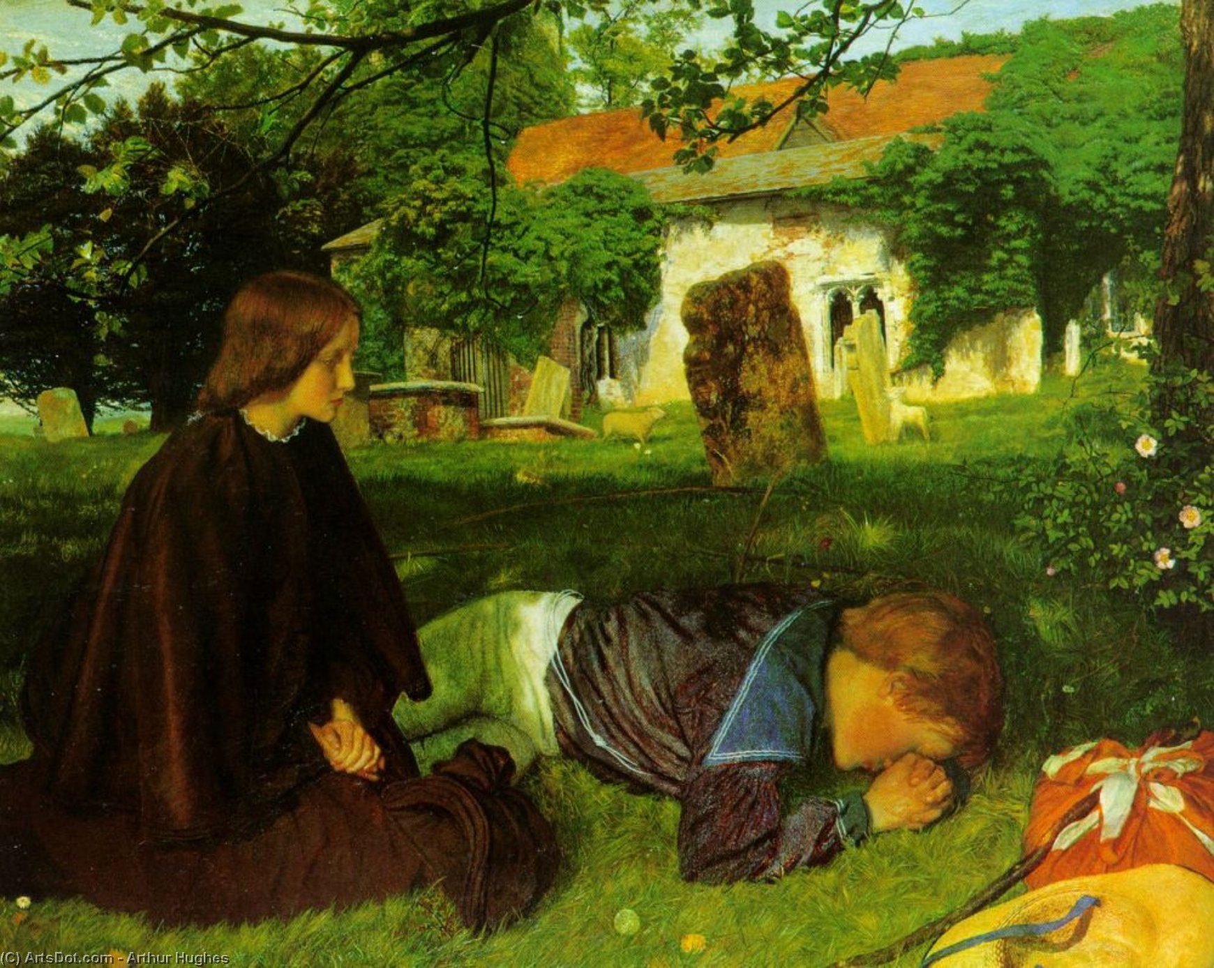 Rientro Dal Mare — Arthur Hughes