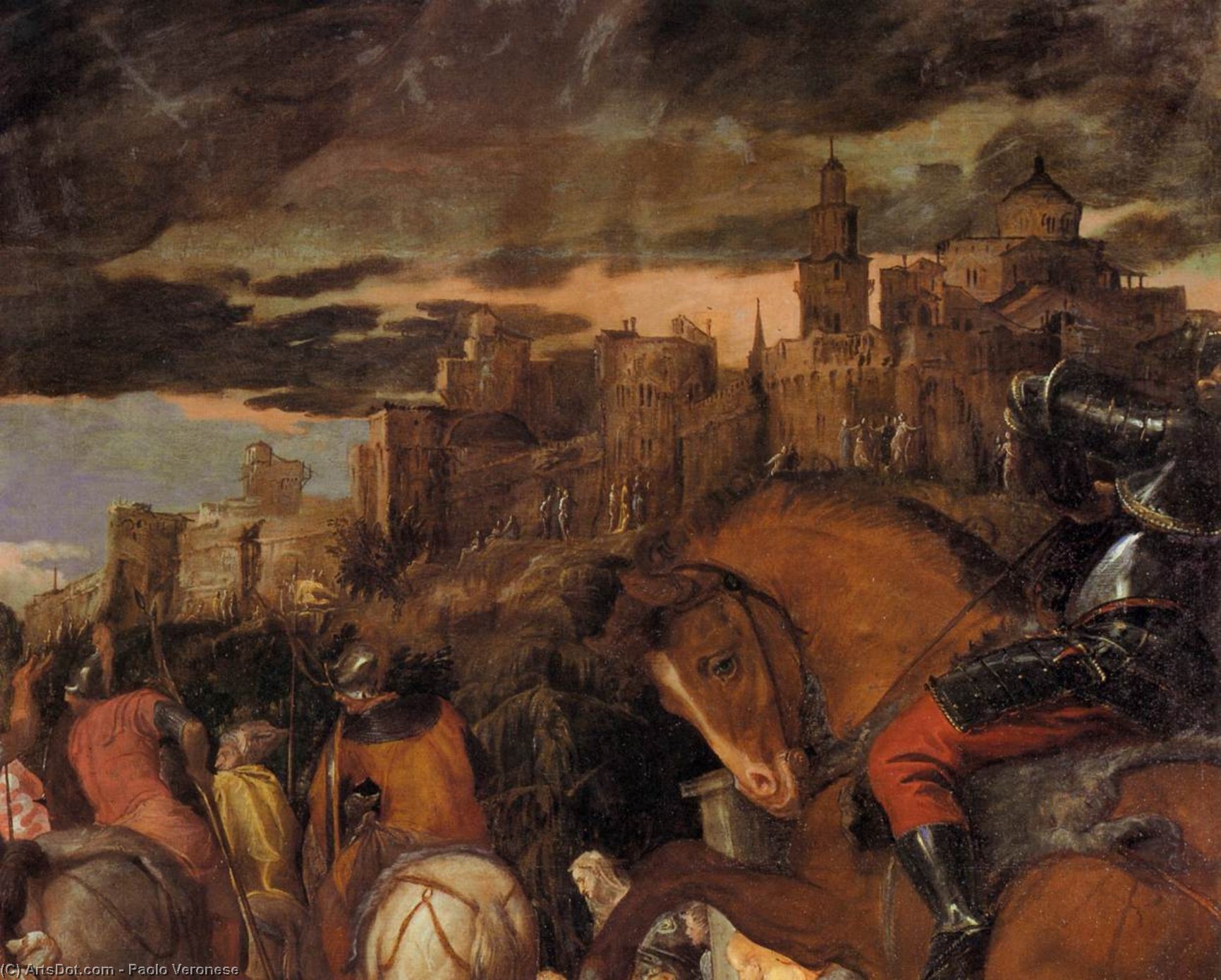პაოლო ვერონეზე - Crucifixion (detail)