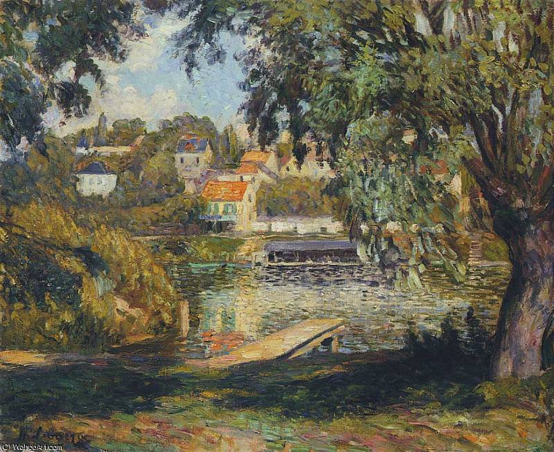 By The River — Henri Lebasque