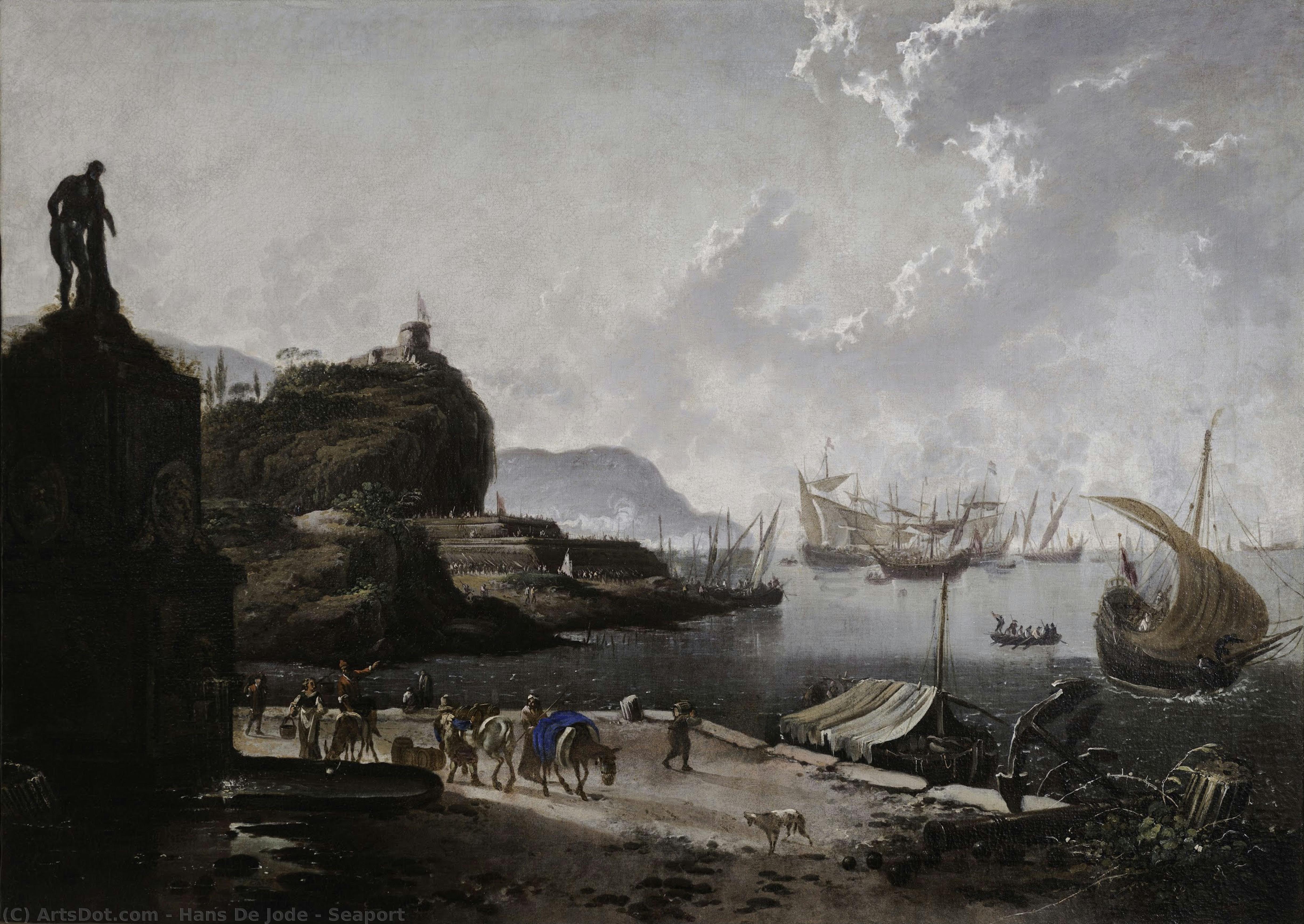 Seaport — Hans De Jode (o Jan De Jode)