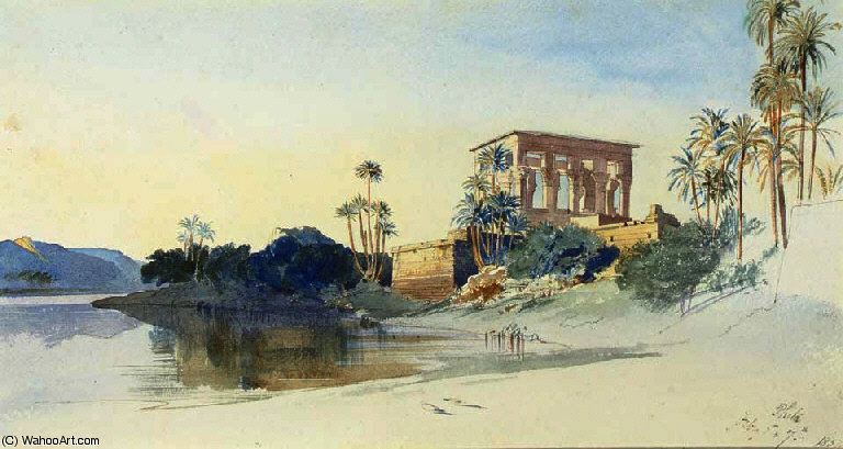 Philae, Egypt — Edward Lear