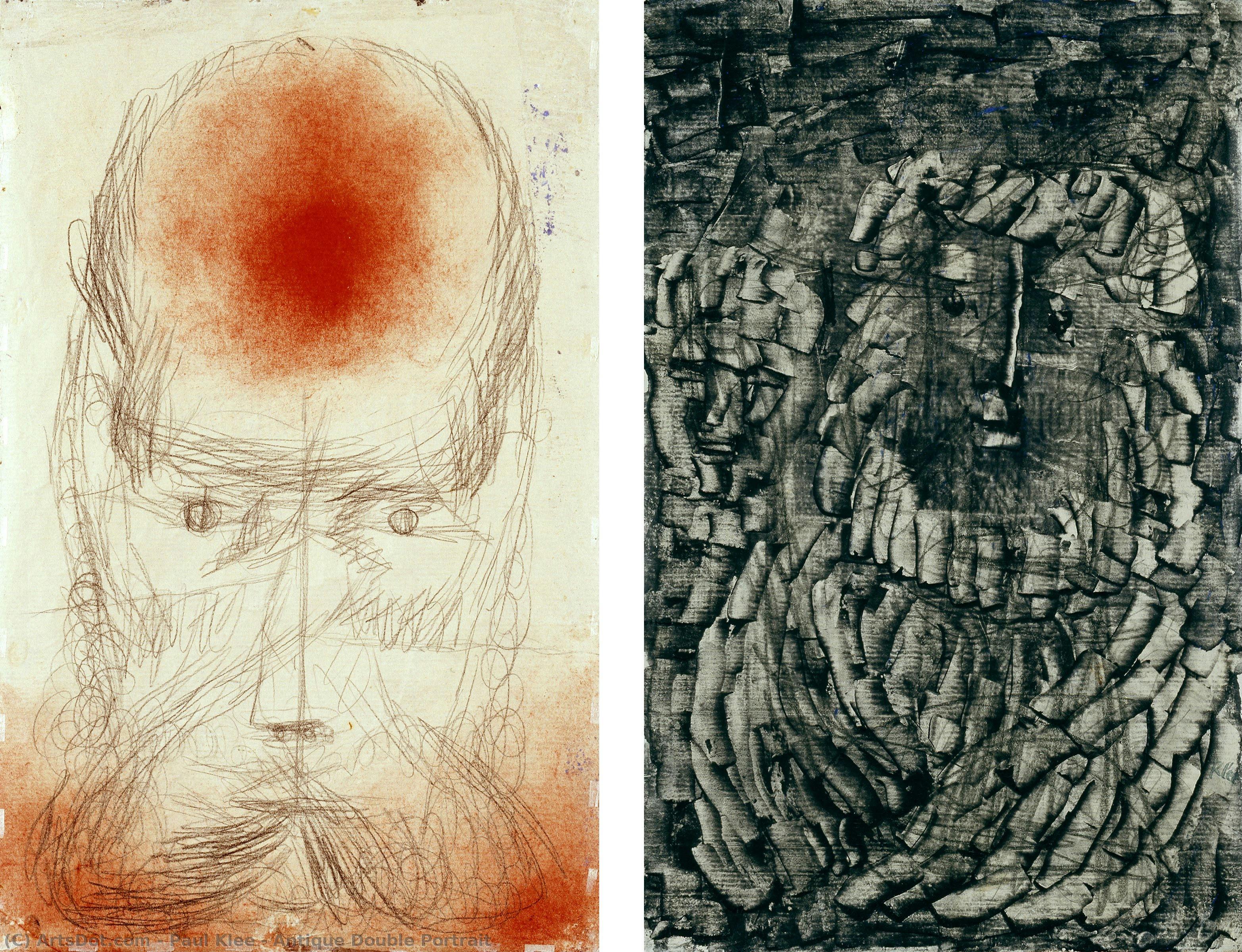 Пауль Клее - Antique Double Portrait