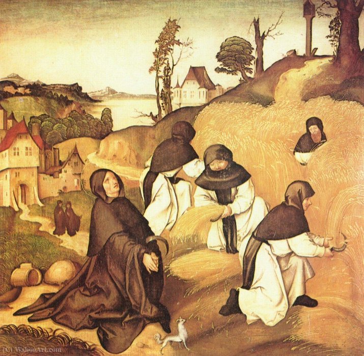 Bernhard Altar, Scenes From The Life Of Saint Bernard. — Jörg The Elder Breu