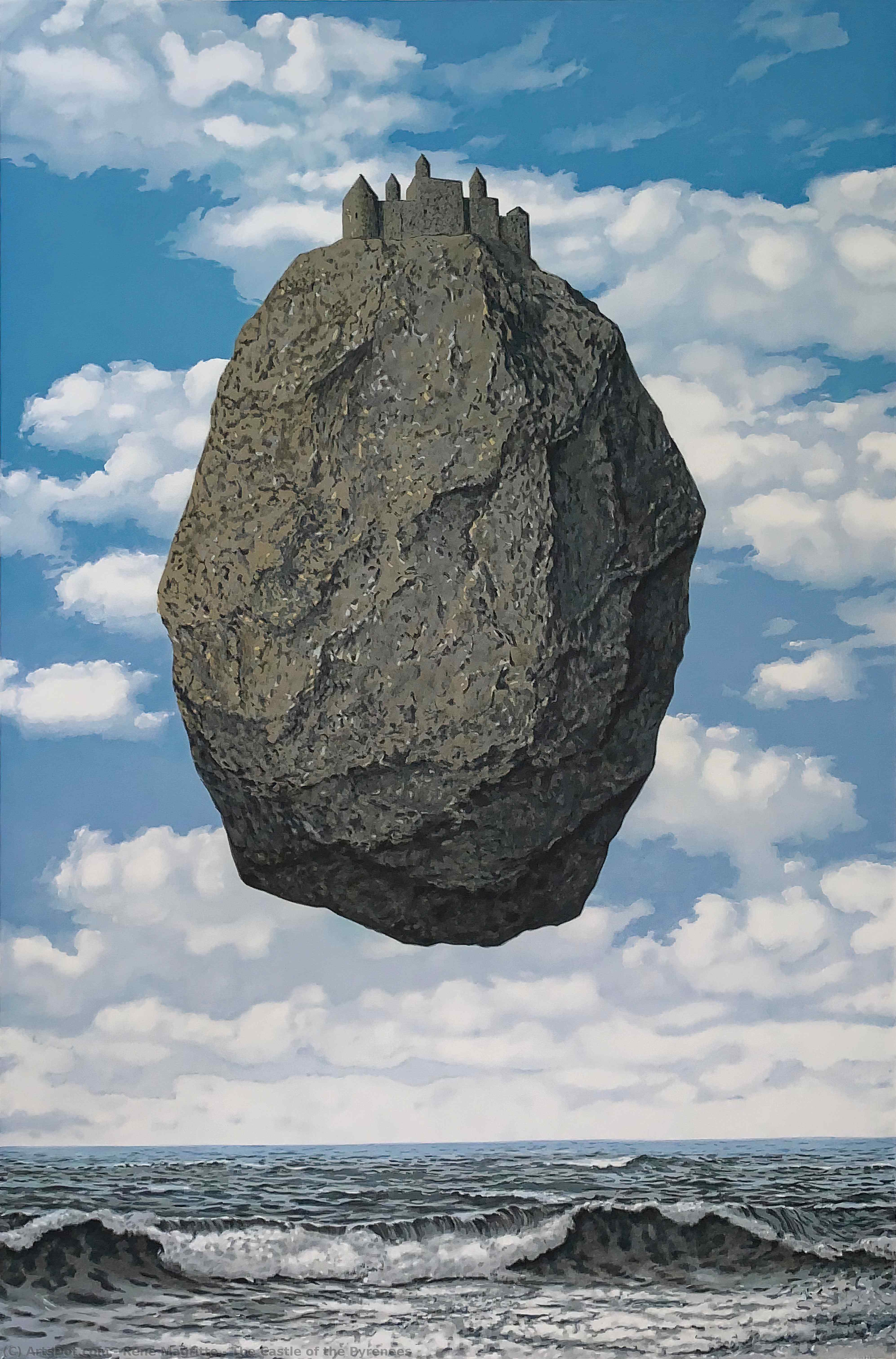 René Magritte - Grad Pirenejskih goric