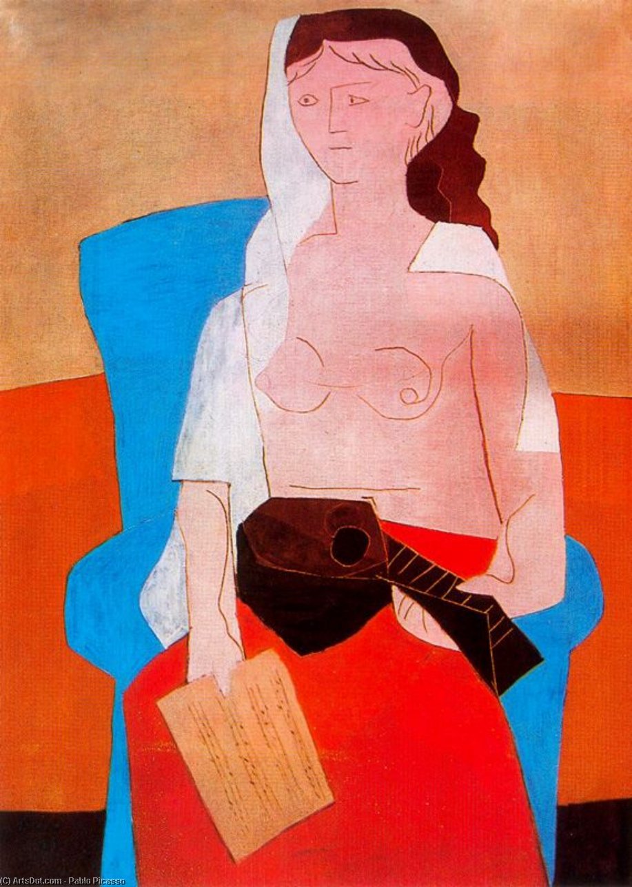Pablo Picasso - Ženska s kitaro