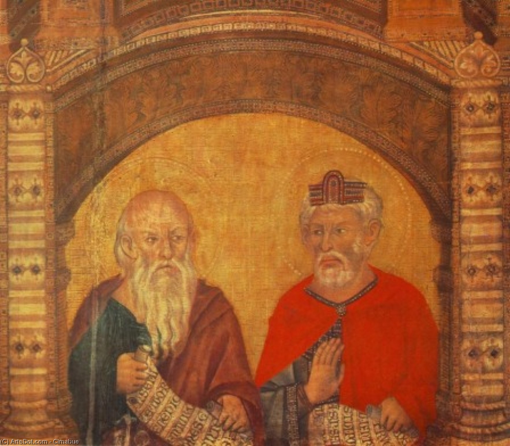 Die Madonna Im Majestät — Cimabue