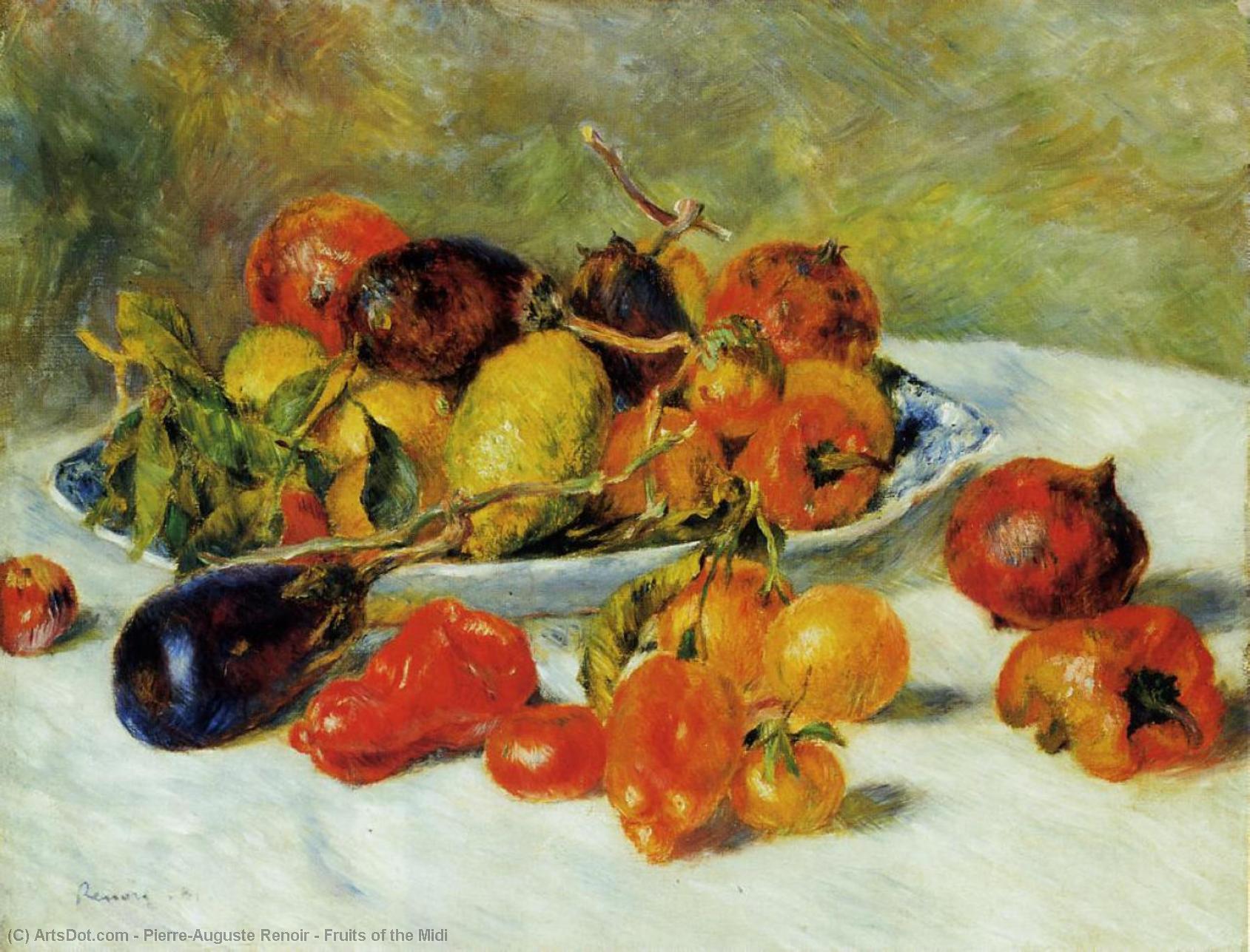 Pierre Auguste Renoir - Midi'nin Meyveleri
