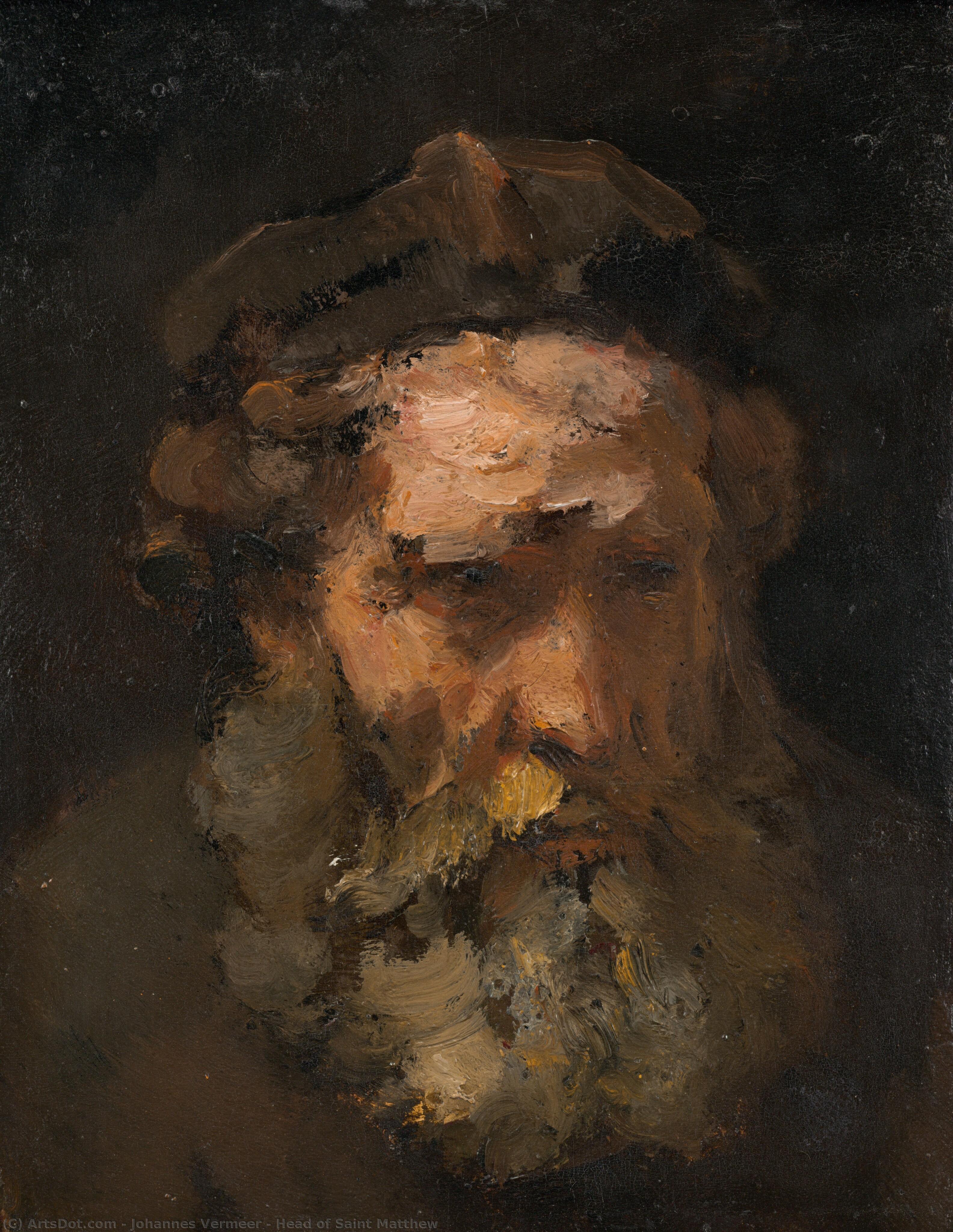 Johannes Vermeer: Szent Máté Fejezetének Kivetítése — Johannes Vermeer