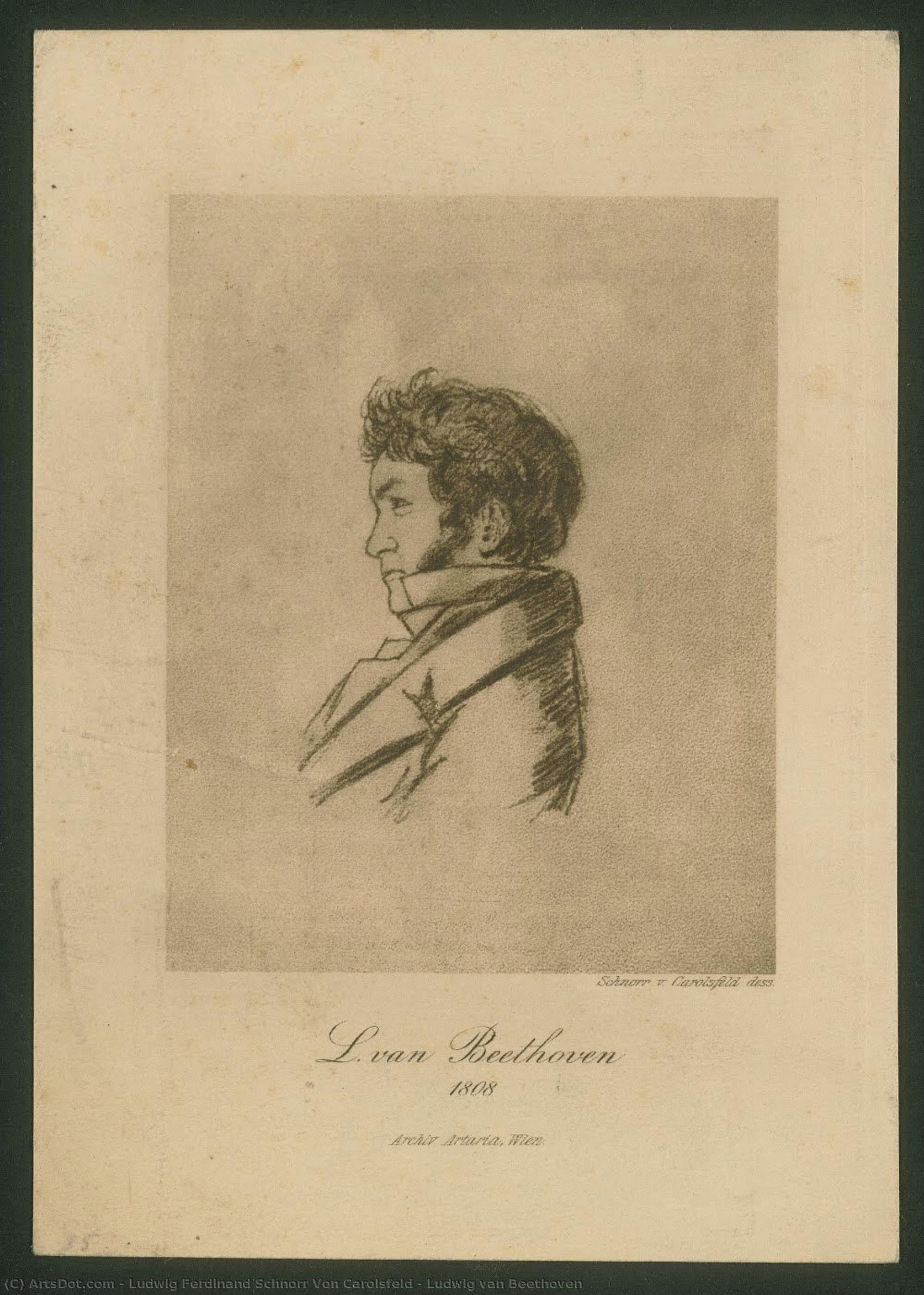 Ludwig Van Beethoven — Ludwig Ferdinand Schnorr Von Carolsfeld