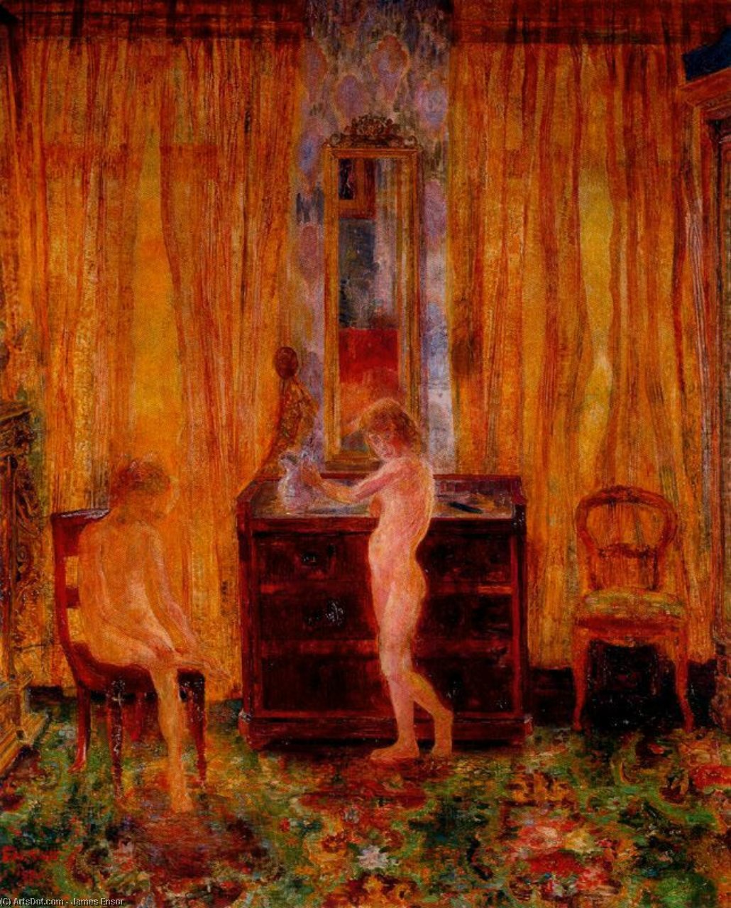 Children Washing — James Ensor