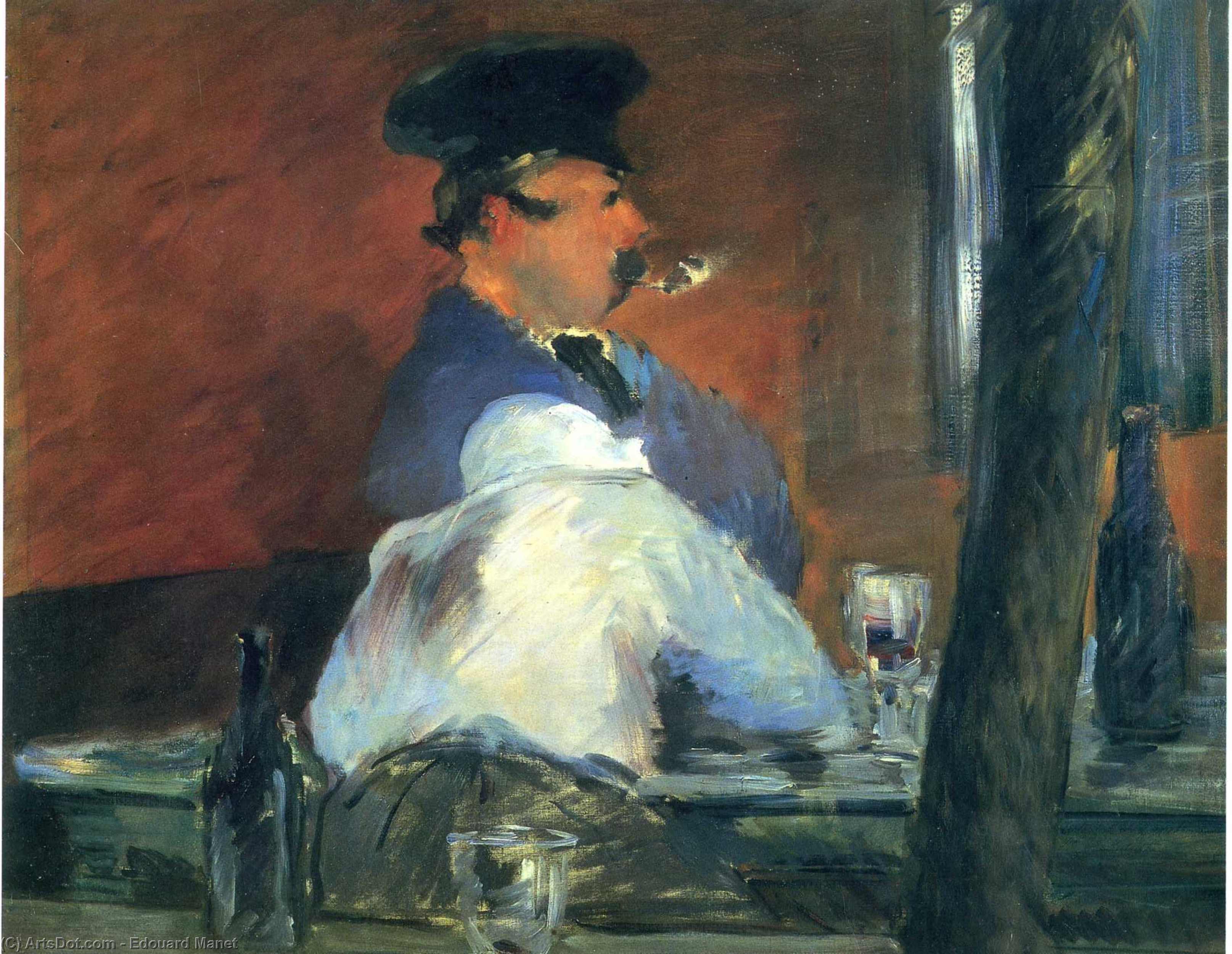 En El Bar “le Bouchon” — Édouard Manet