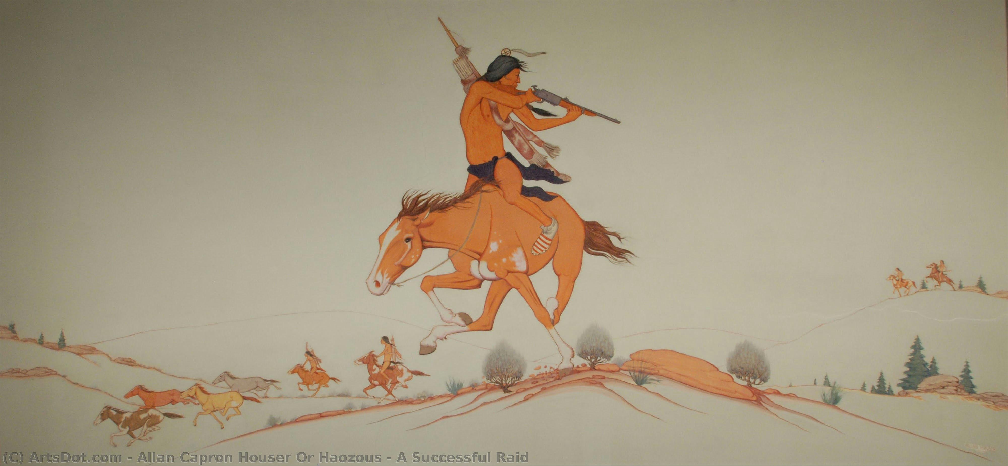 A Successful Raid — Allan Capron Houser