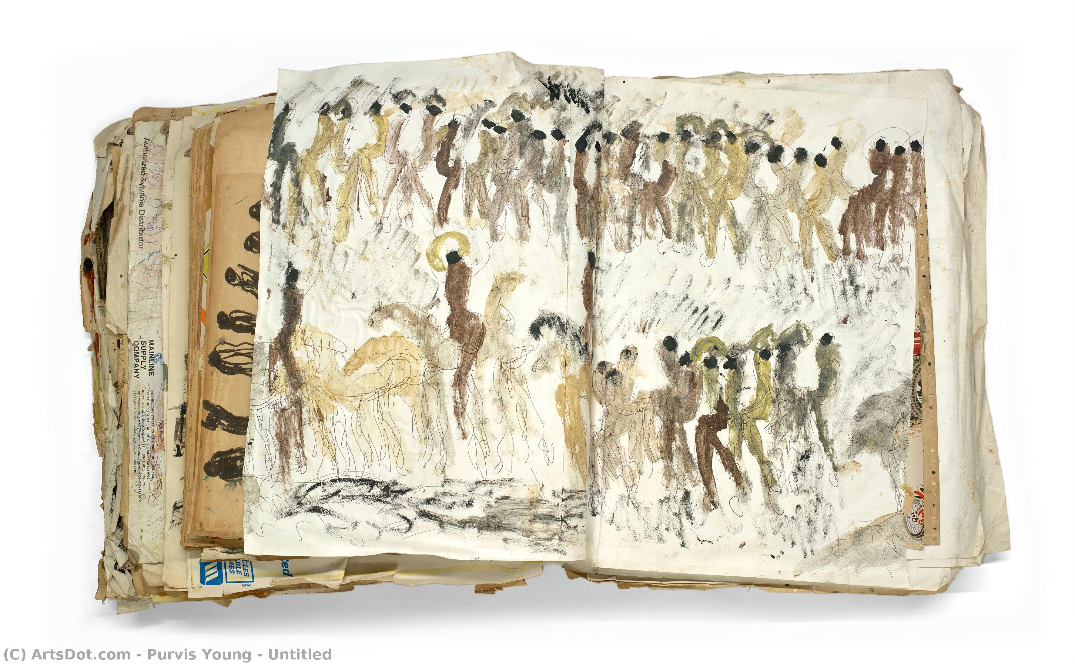 Purvis Young - Untitled