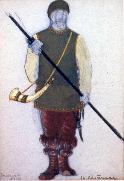 Nicolás Roerich - Caçador