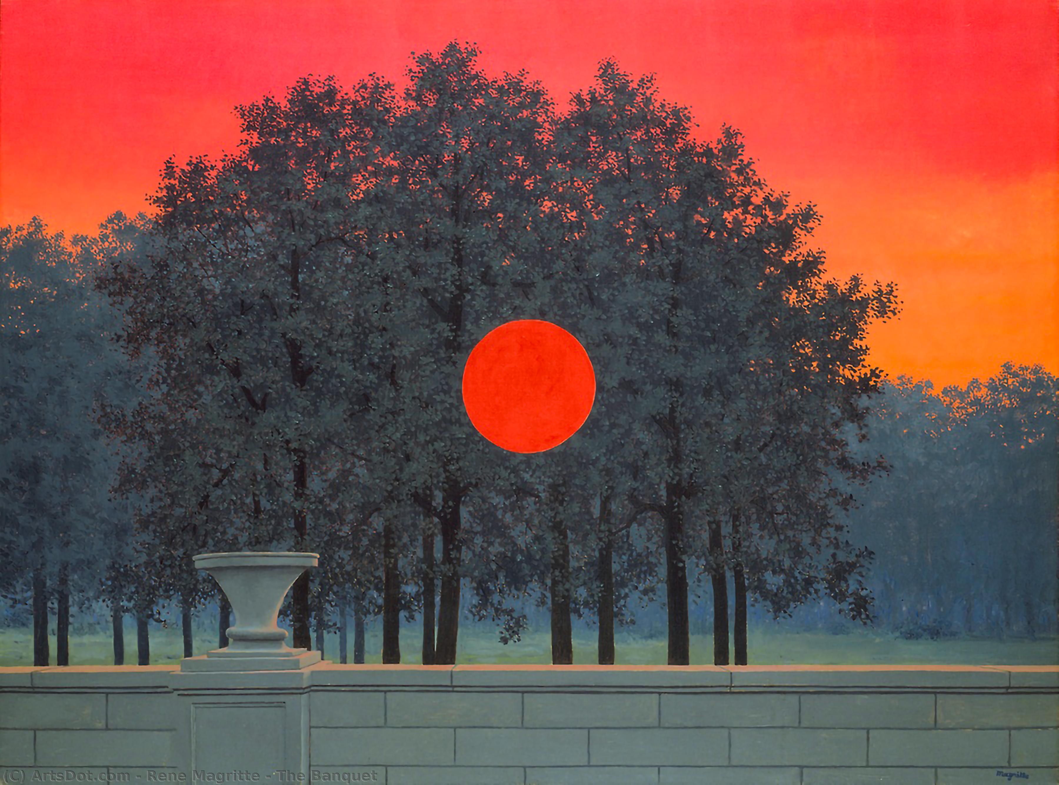 René Magritte - The Banquet