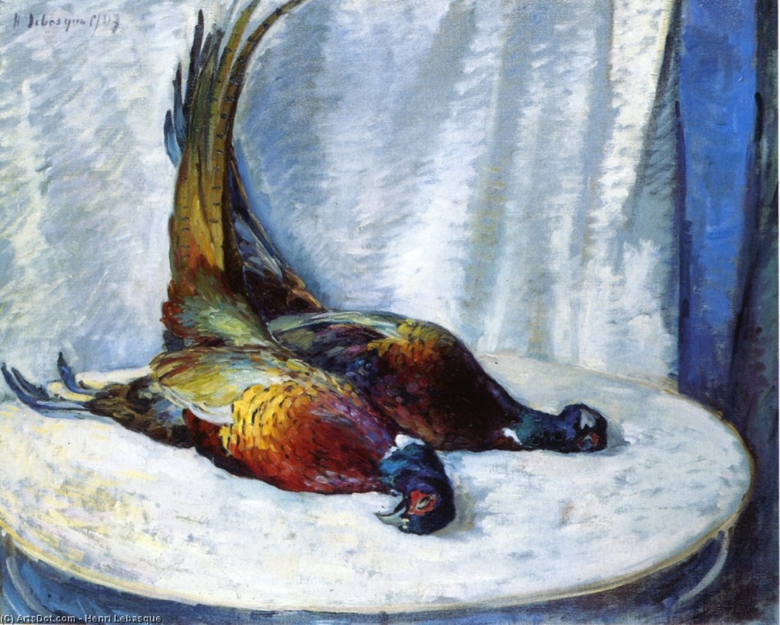 Two Pheasants — Henri Lebasque