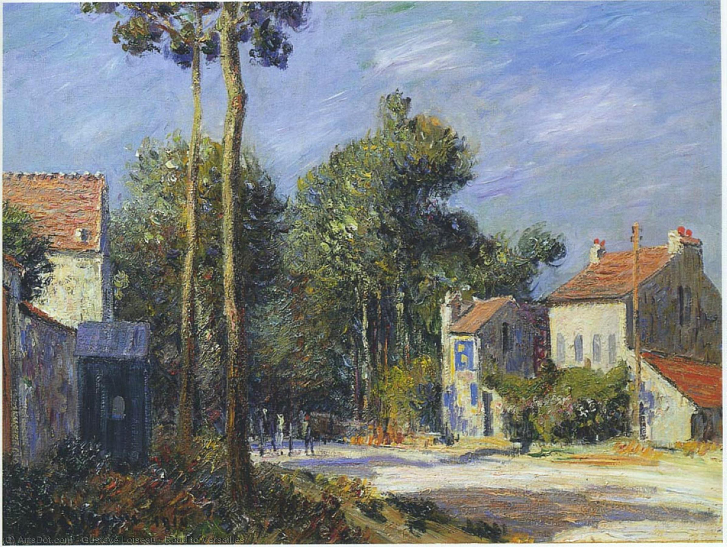 Gustave Loiseau - Road to Versailles