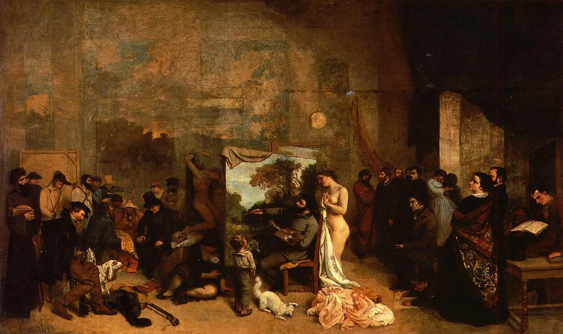 Жуст Курбе - The Painter's Studio