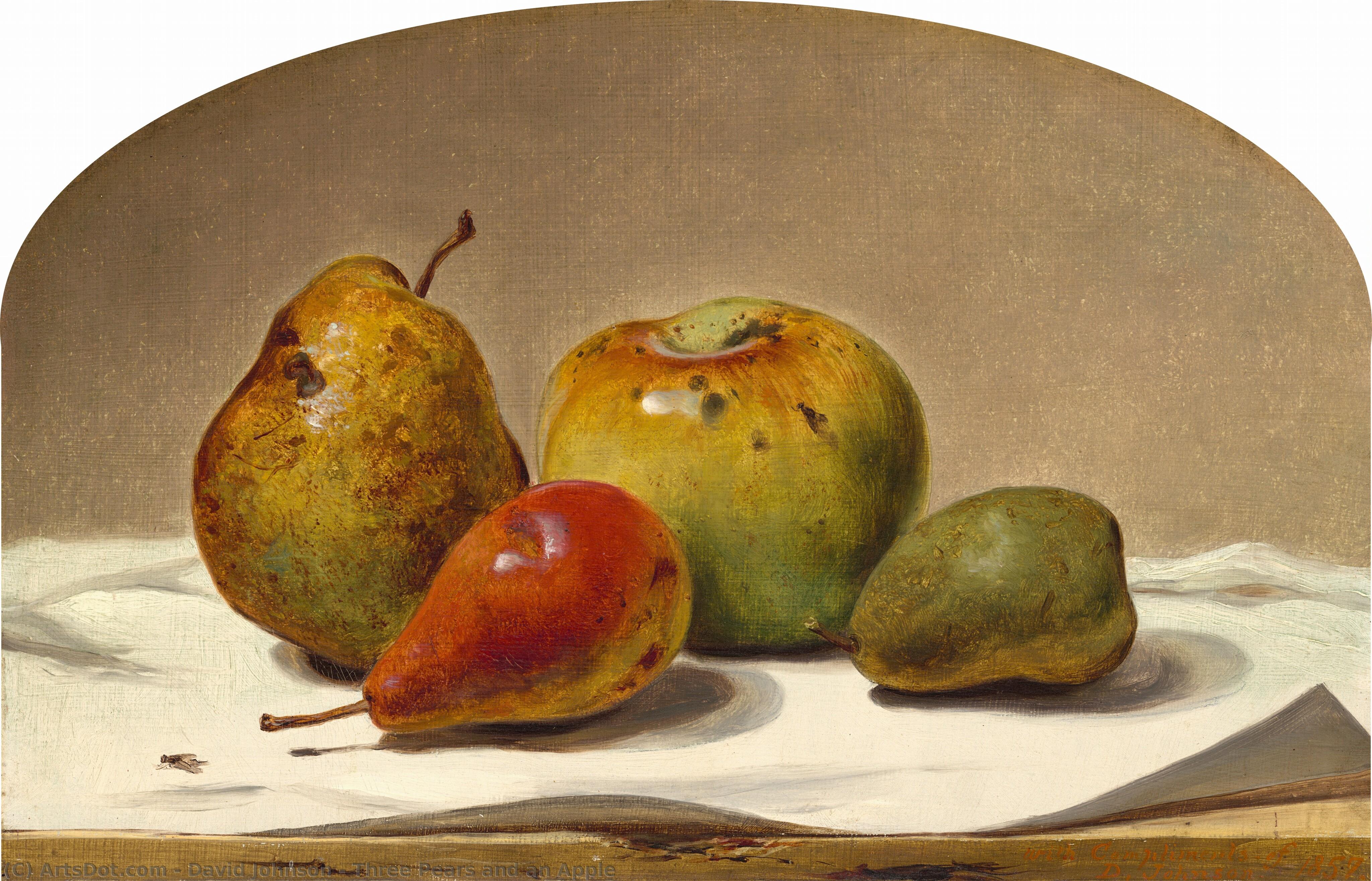 Three Pears And An Apple — David Johnson