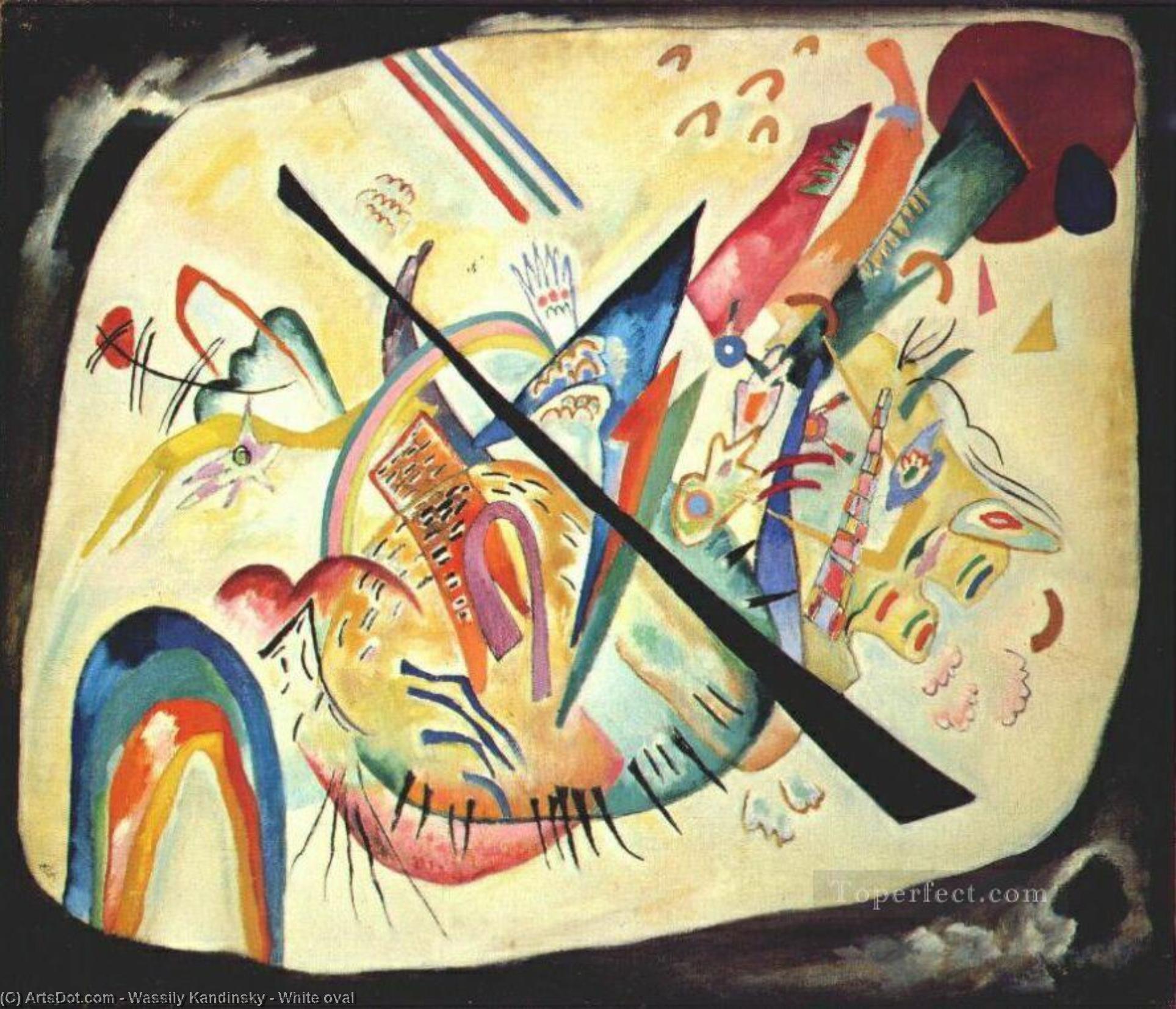 Wassily Wassilyevich Kandinsky - White oval