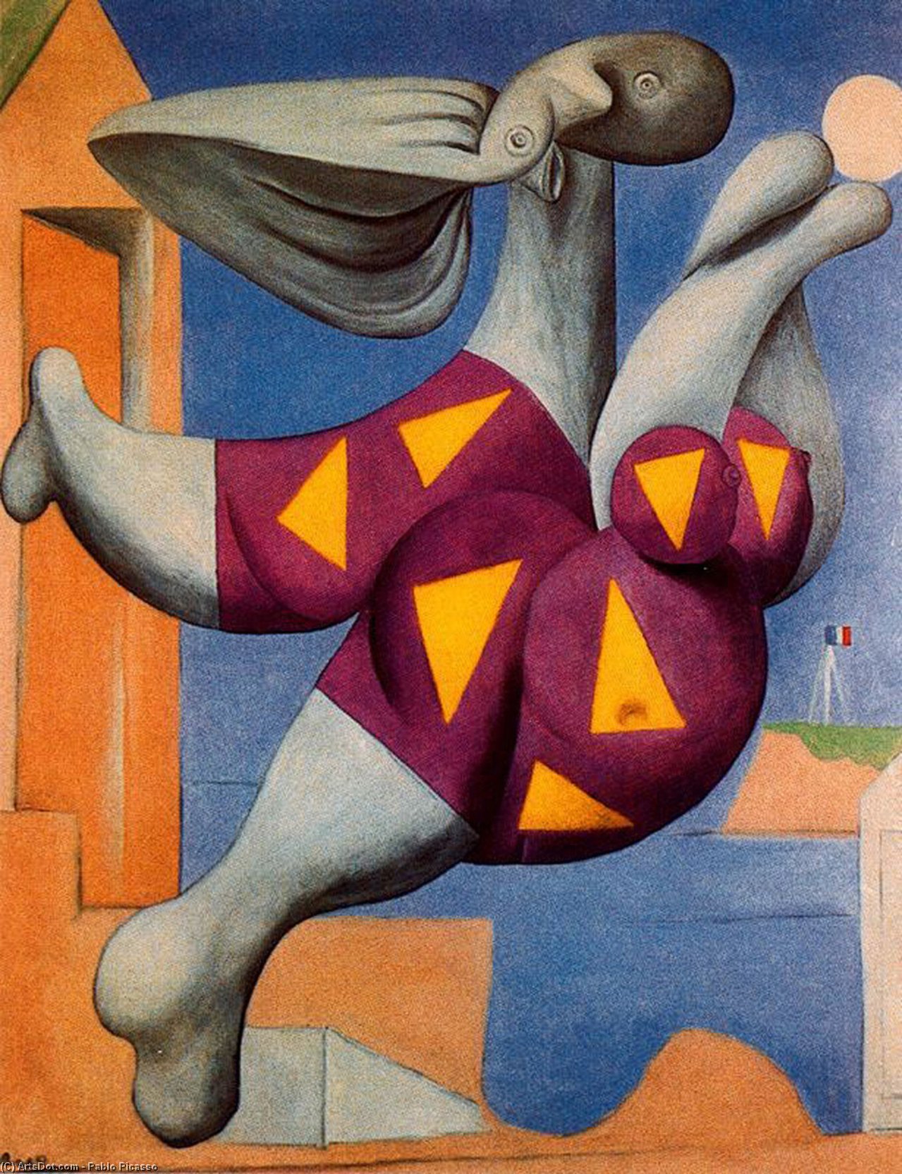Der Bäcker Mit Luftballon — Pablo Picasso