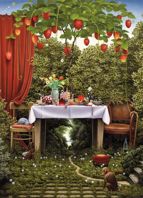 Strawberry Tree — Jacek Yerka