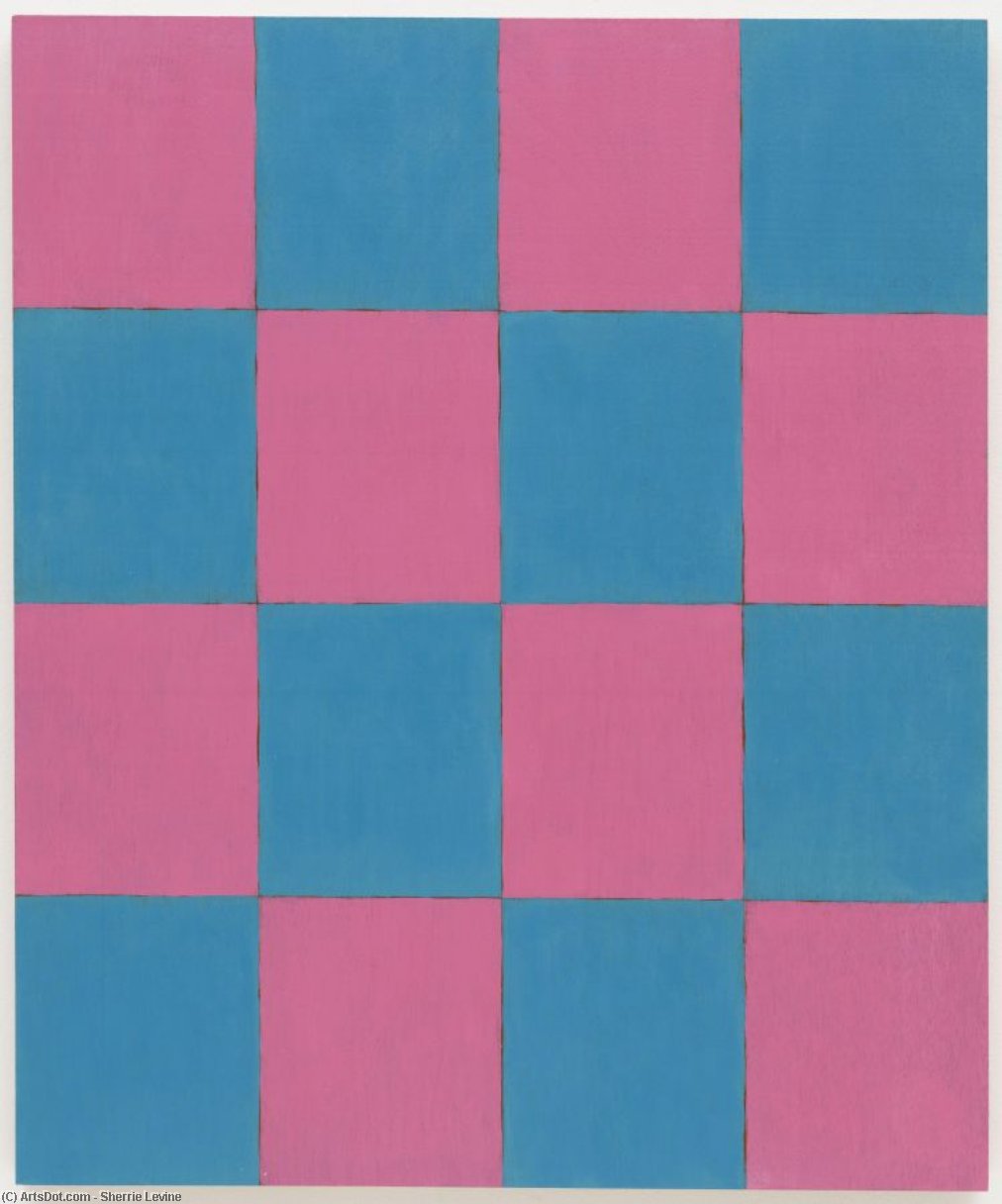 Large Check — Sherrie Levine