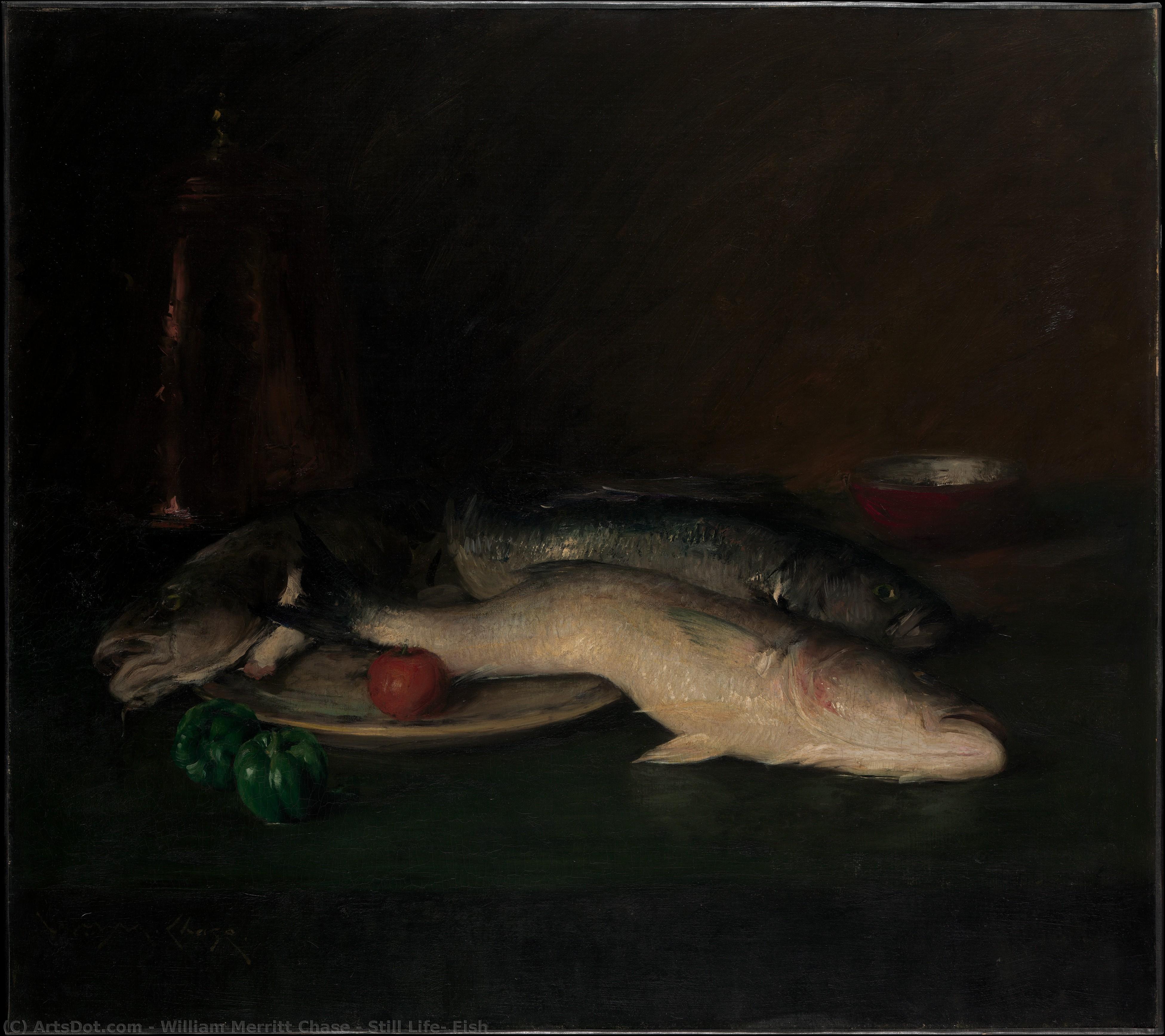 Nain : Poisson — William Merritt Chase