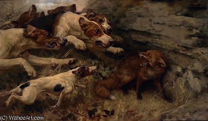 Do Your Worst — Alfred William Hunt