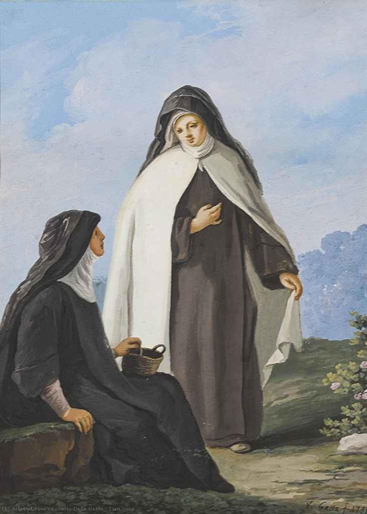 Two Nuns — Saverio Xavier Della Gatta