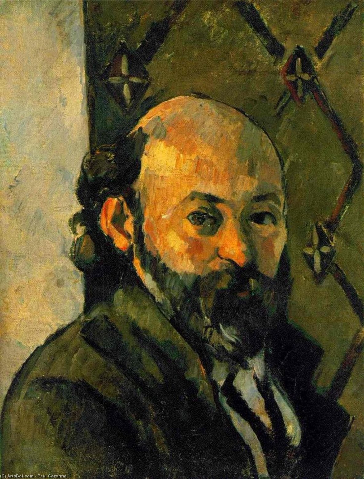 Paul Cézanne - Zelfportret (Tate)