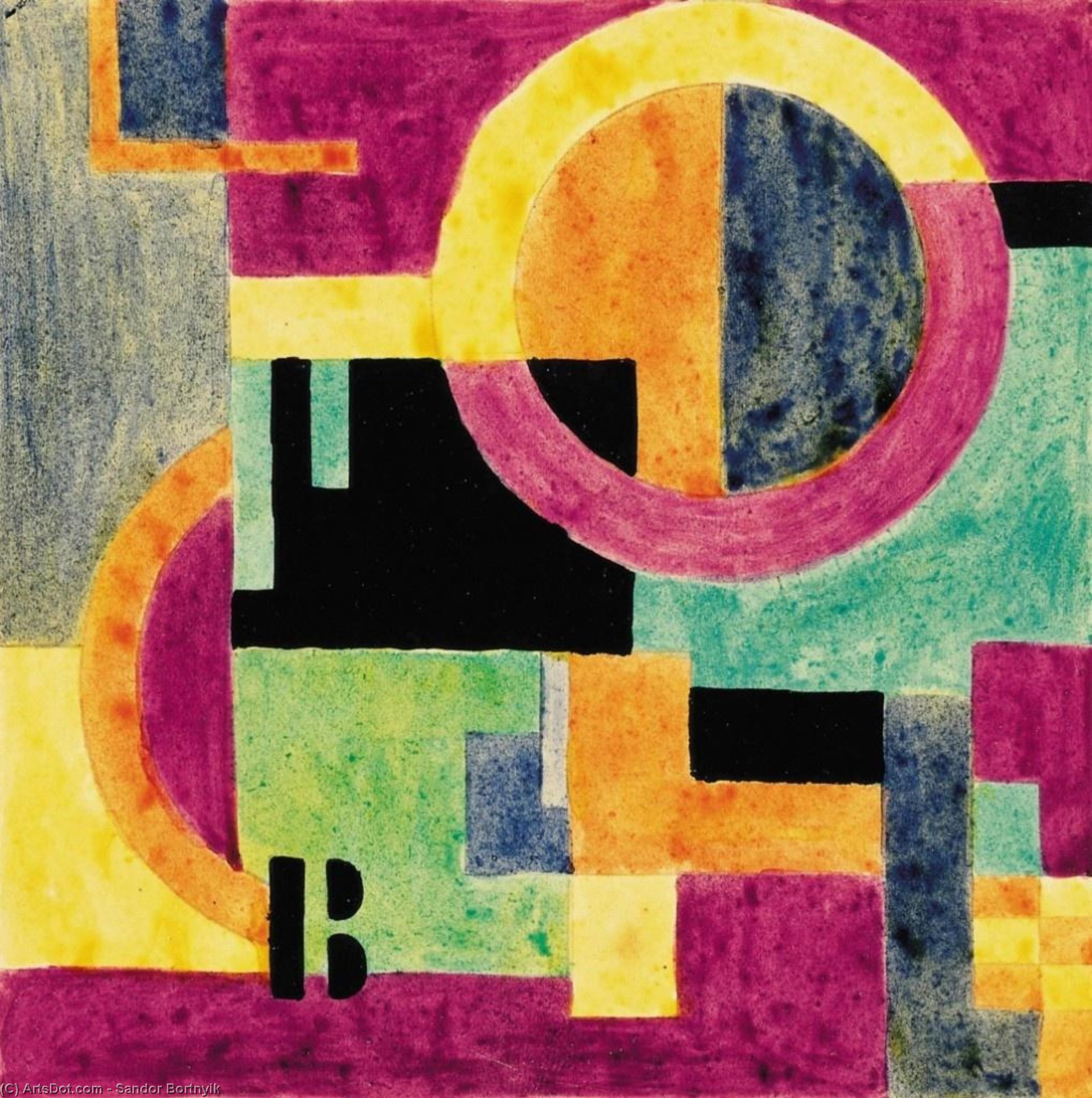 Composition - — Sandor Bortnyik