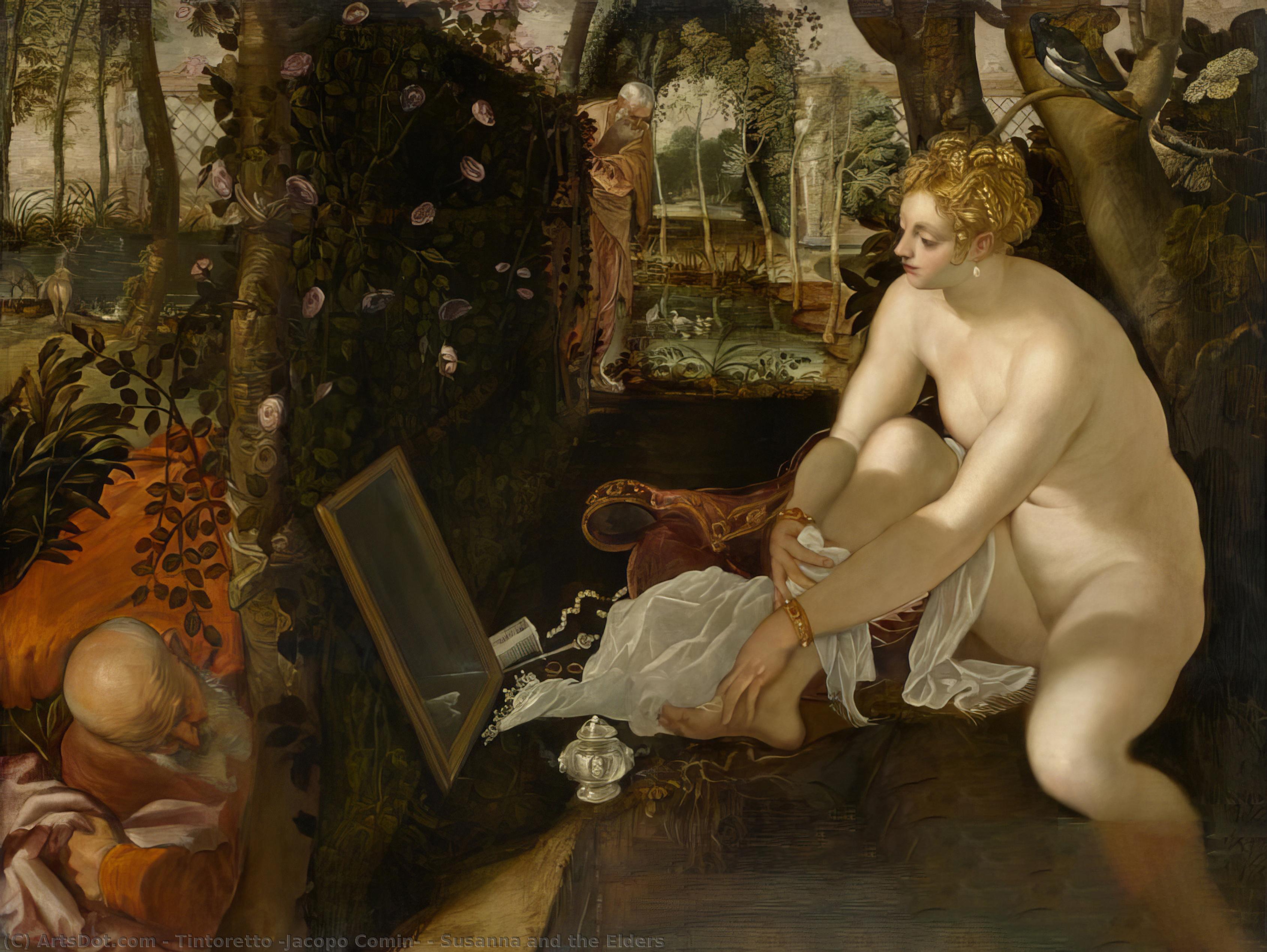 Tintoretto - Susanna og Ældrerne