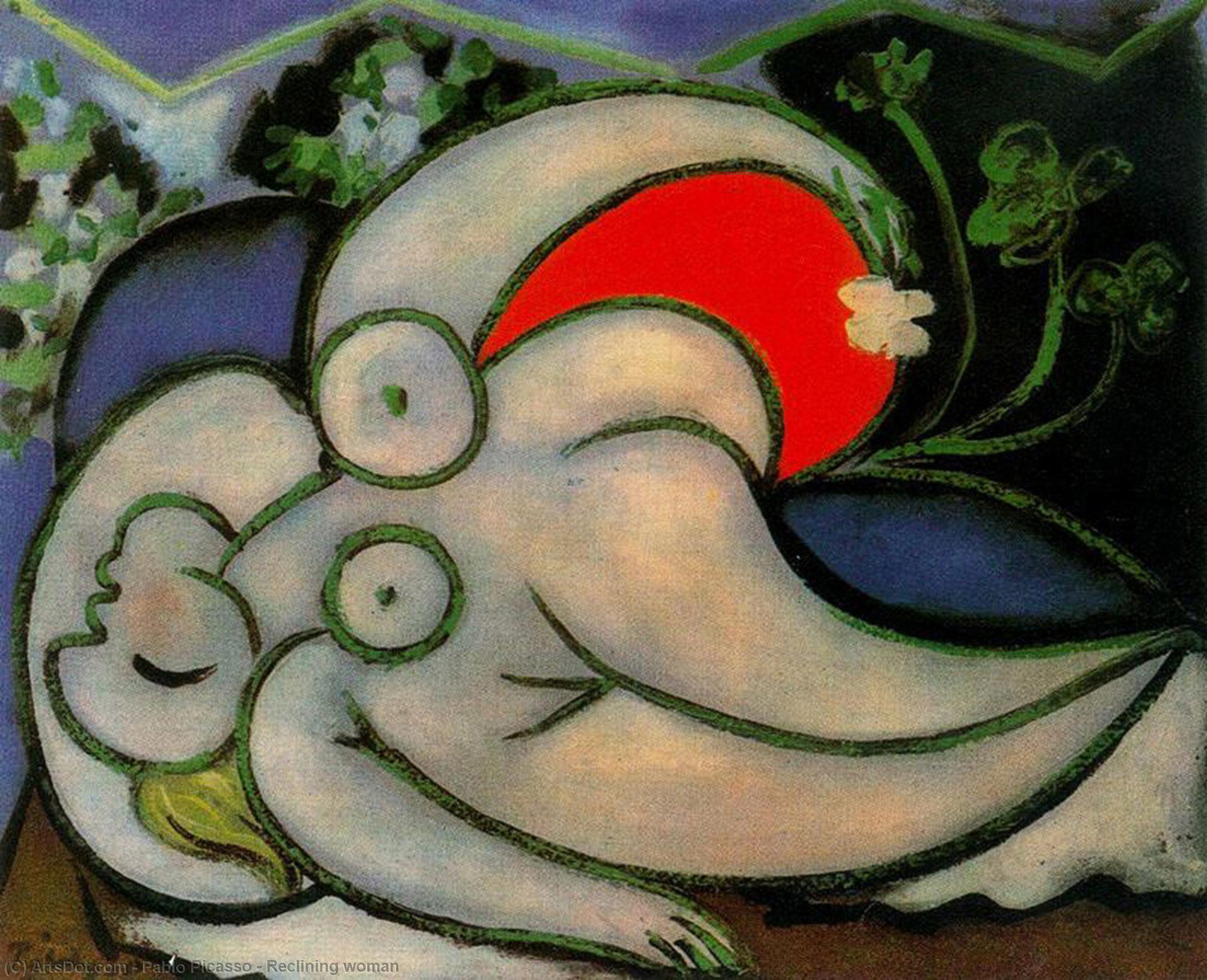 Pablo Picasso - Donna sdraiata
