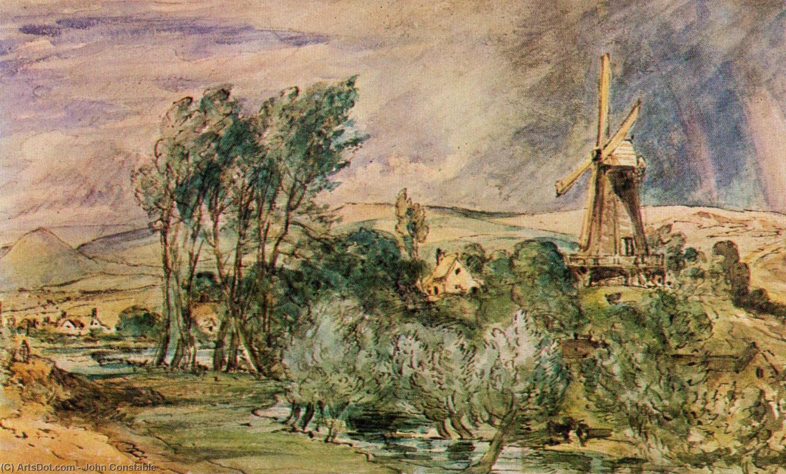 Foord Rd Mill, Folkestone — John Constable