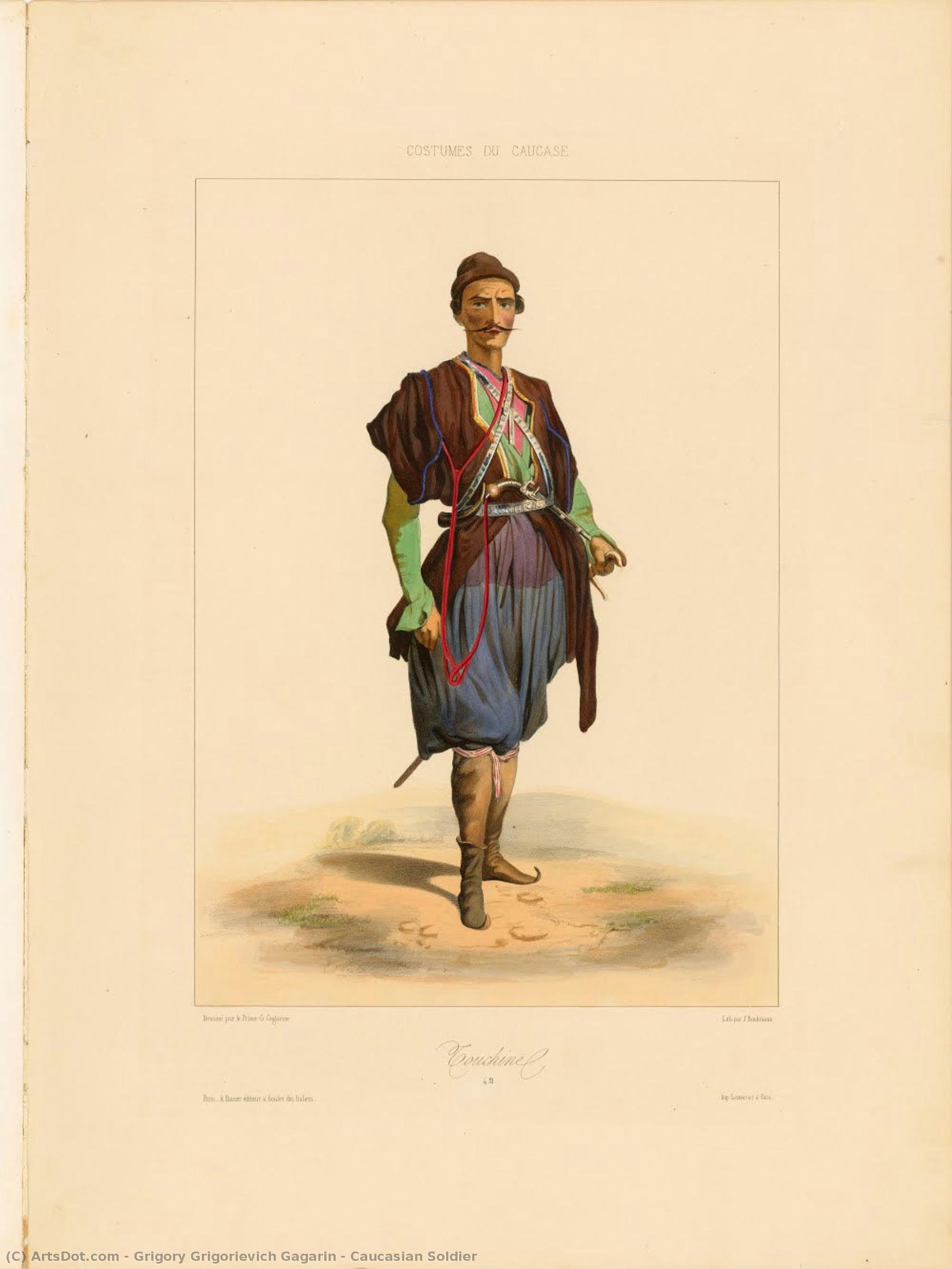 Grigory Gagarin - Żołnierz Kaukaski