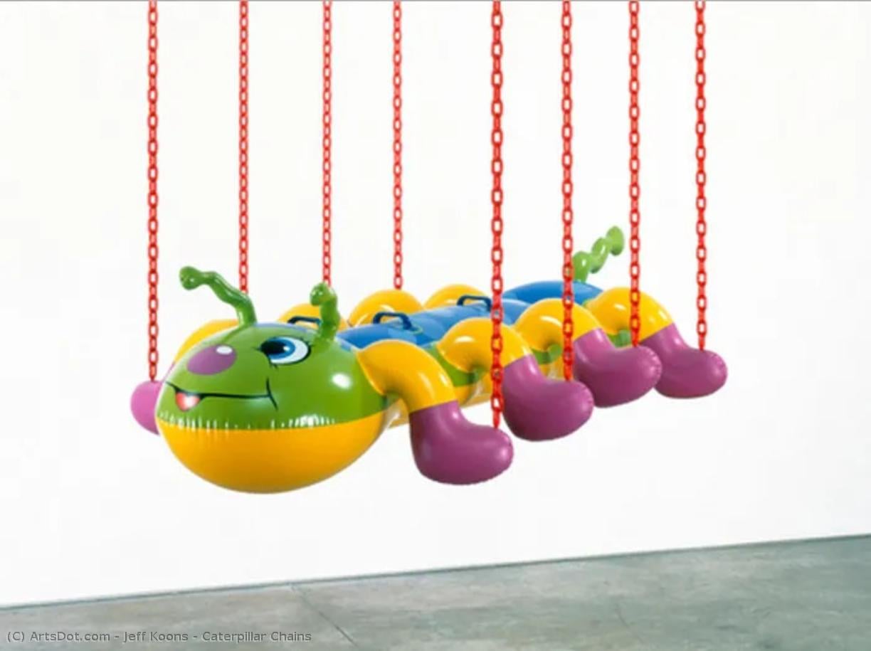 Caterpillar Chains — Jeff Koons