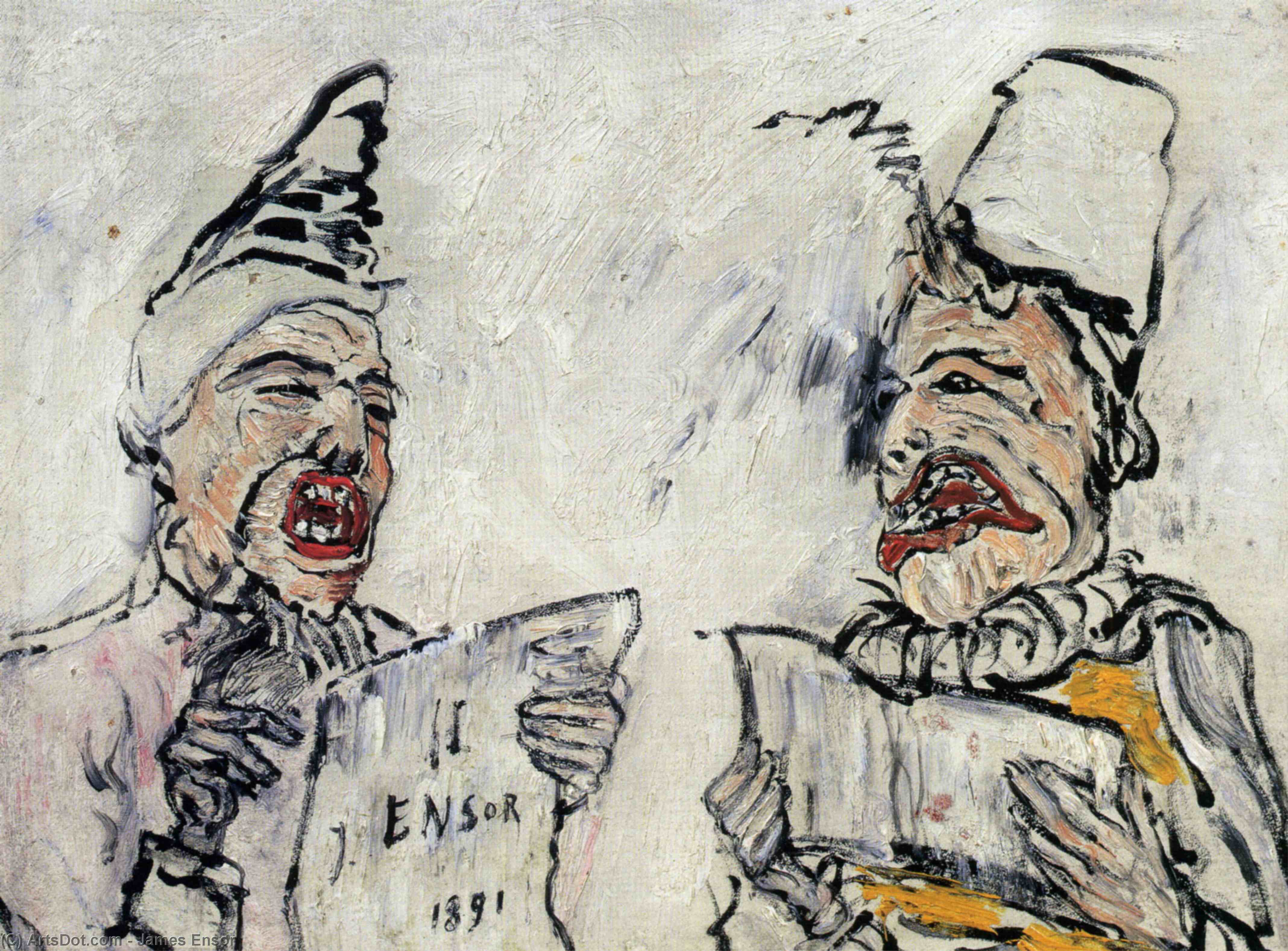 The Grotesque Singers — James Ensor