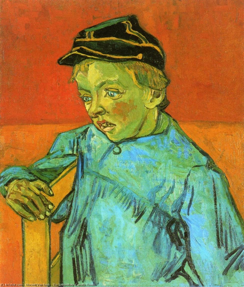 The Schoolboy (camille Roulin) — Vincent Willem Van Gogh