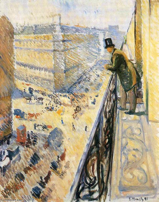 Ulice Lafayette — Edvard Munch
