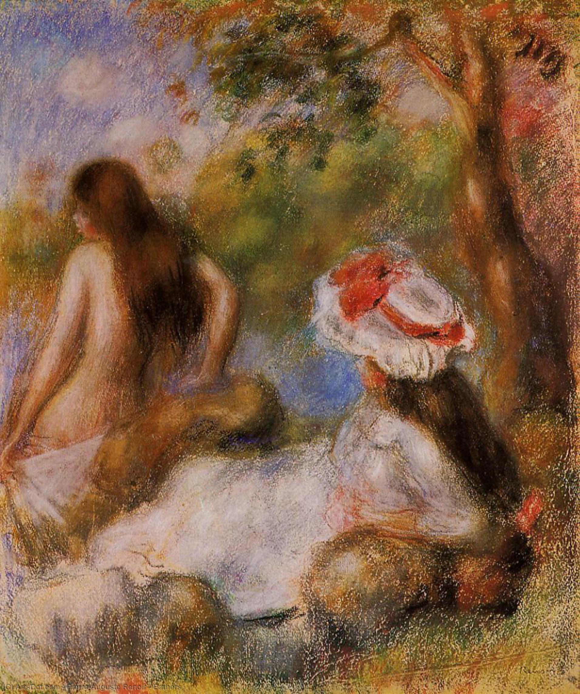 Bathers — Pierre-auguste Renoir
