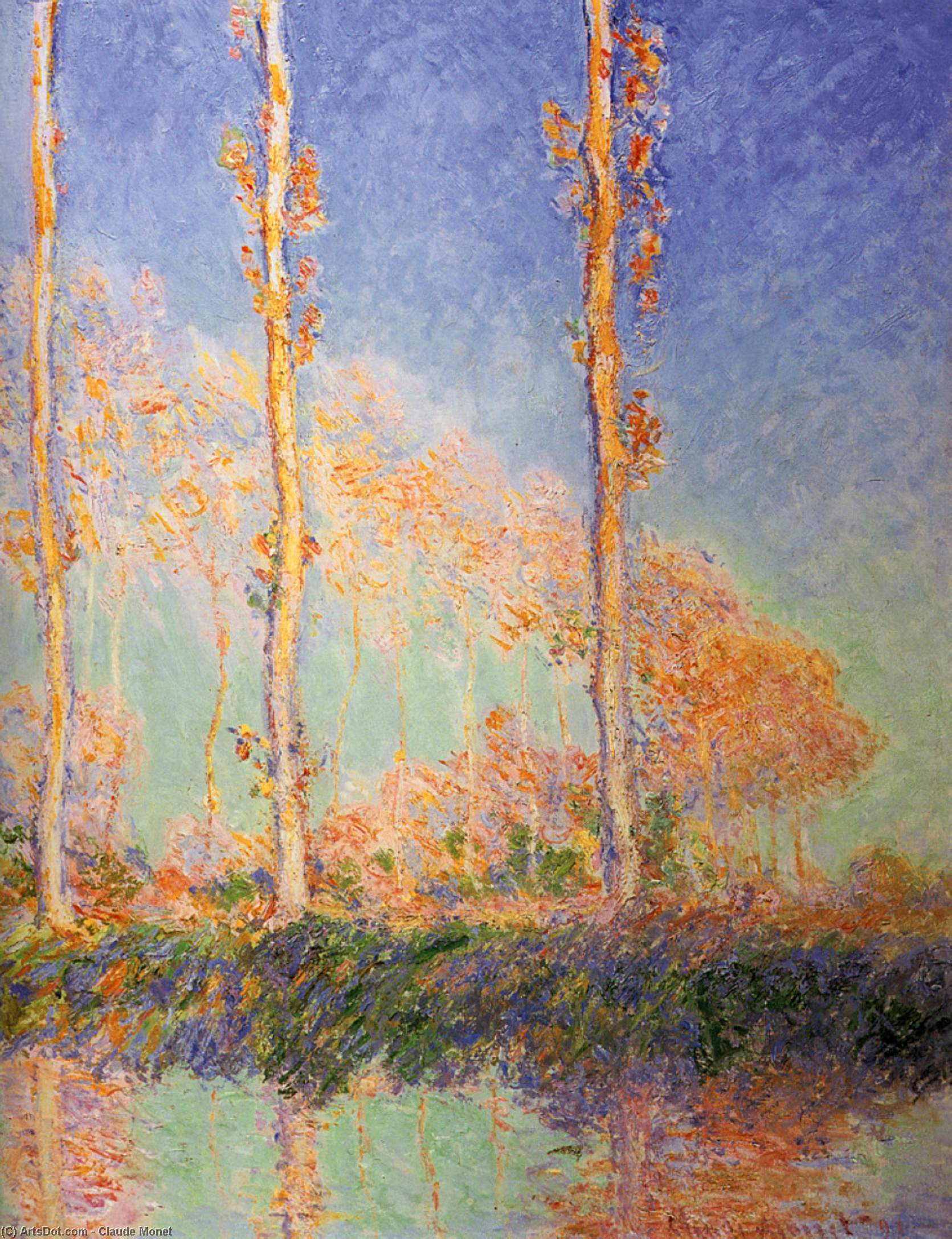 Pappeln — Claude Monet