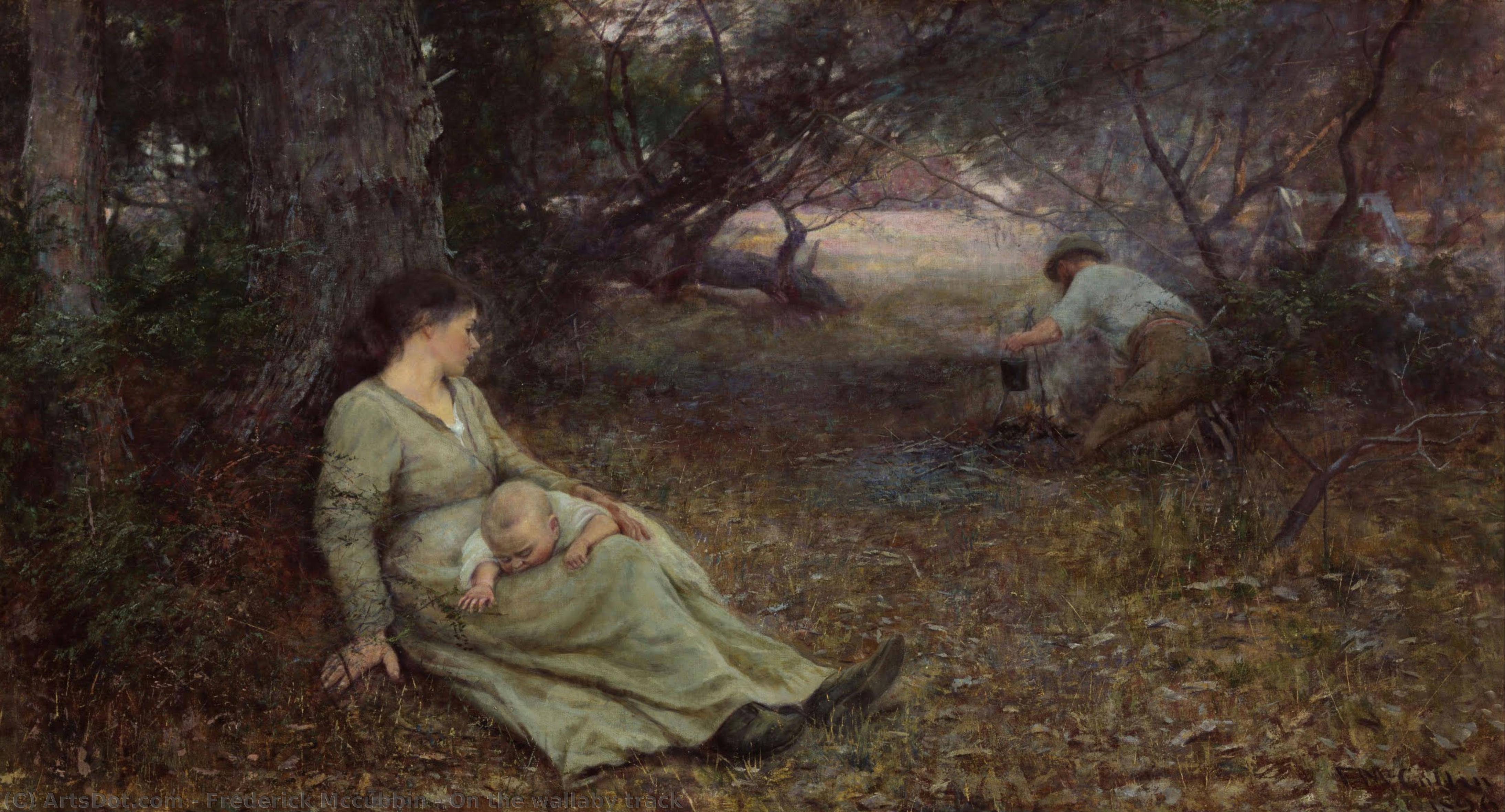 On The Wallaby Track — Frederick Mccubbin