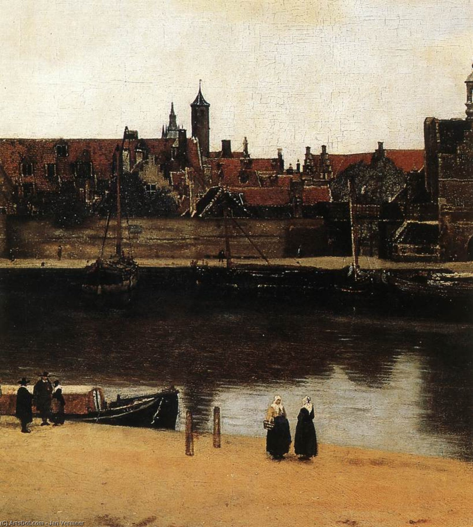 Vista De Delft — Johannes Vermeer
