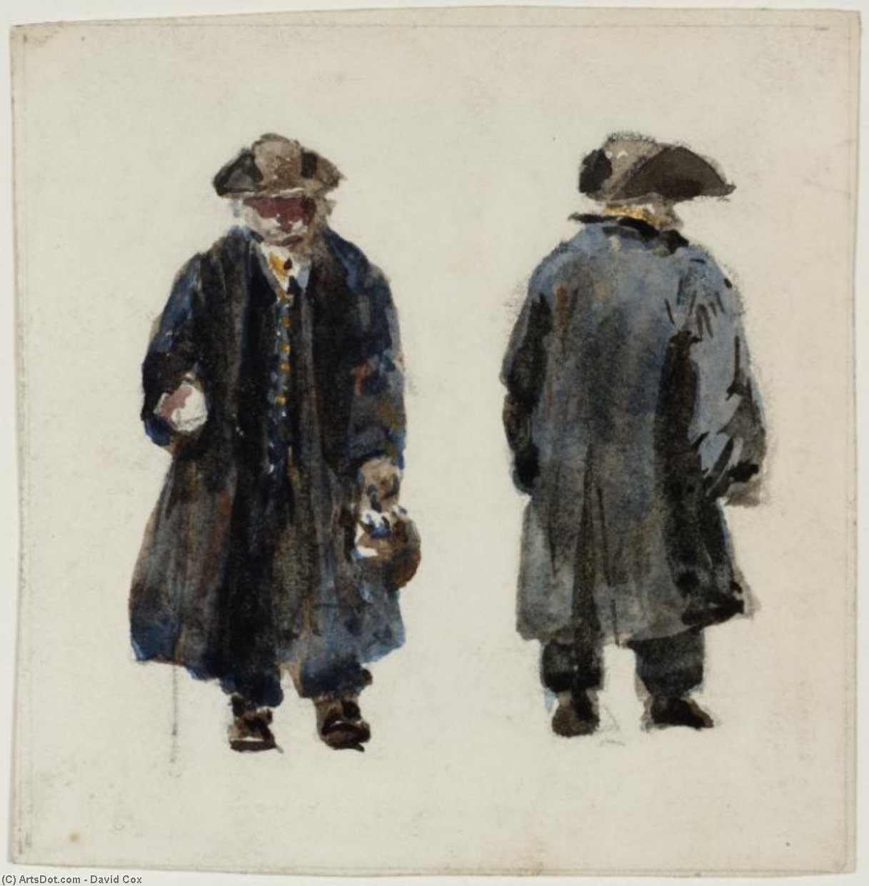 Two Naval Pensioners — David Cox