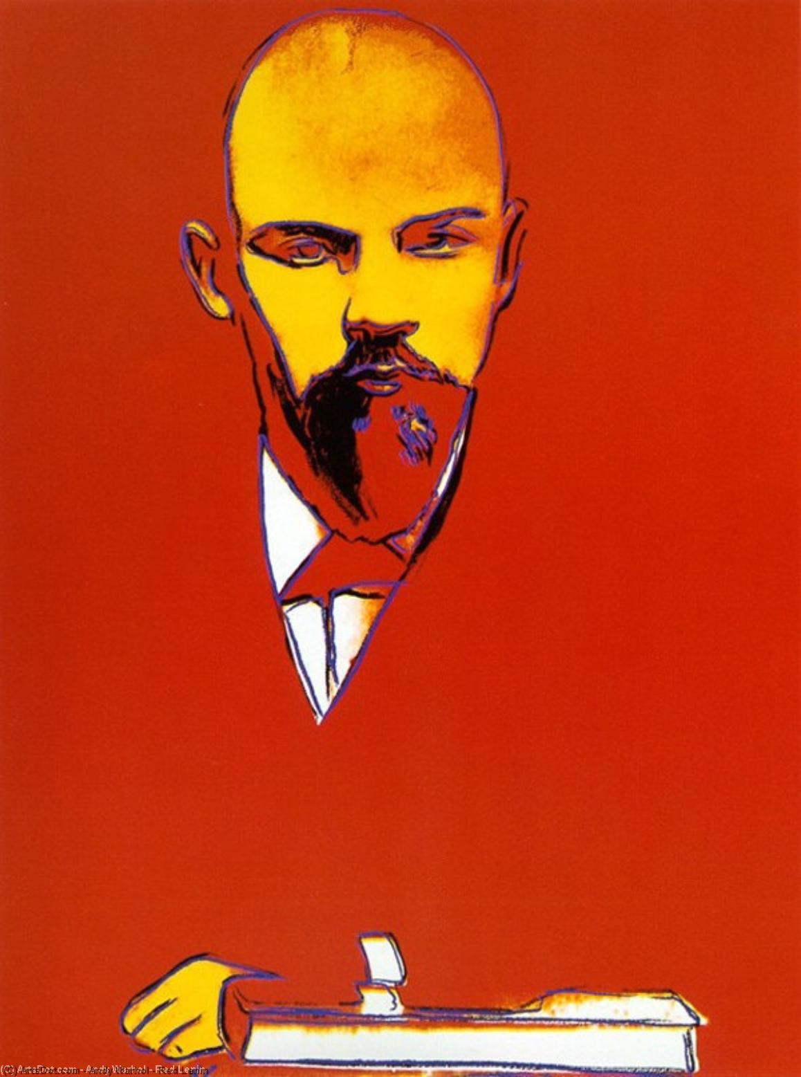 Andy Warhol - Red Lenin