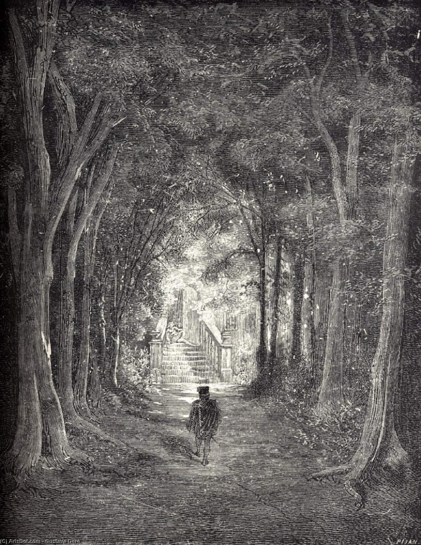 Sovende Prinsesse — Gustav Doré