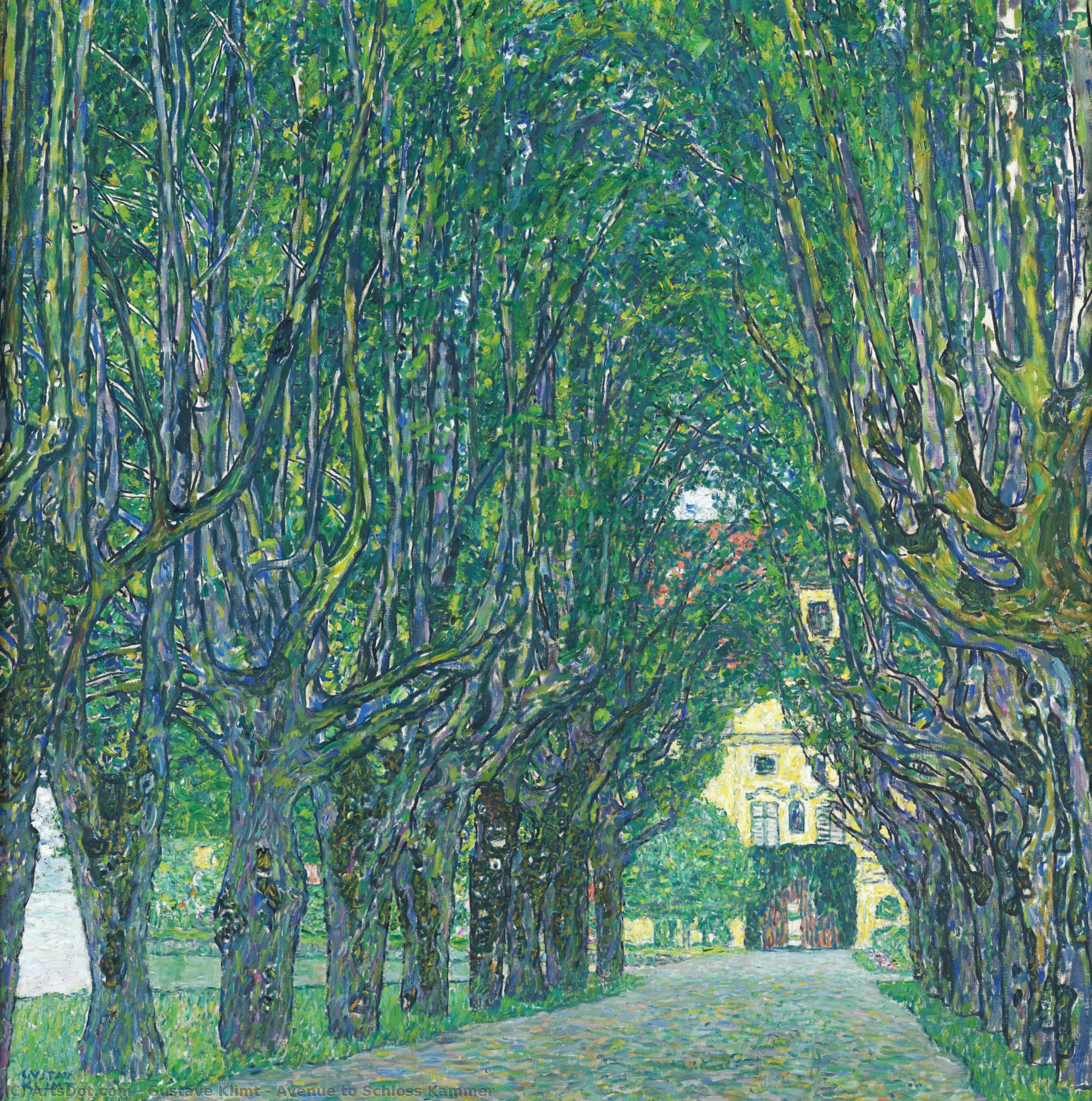 Avenue To Schloss Kammer — Gustav Klimt