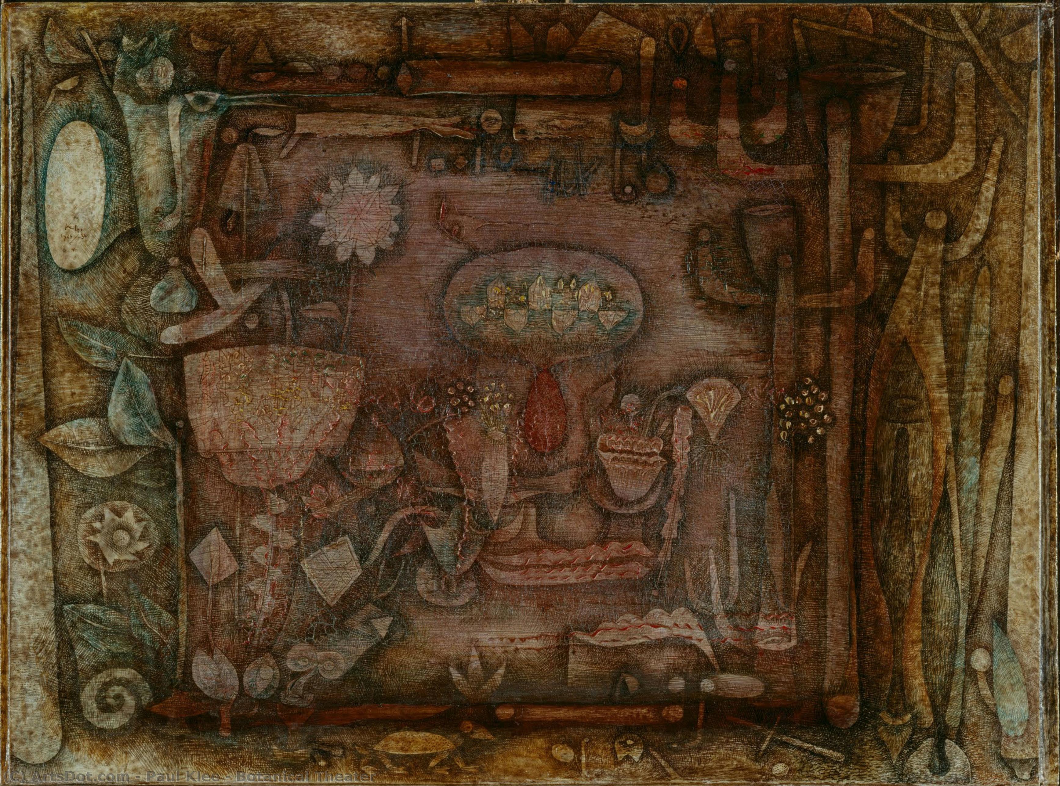 Paul Klee - Botanical Theater
